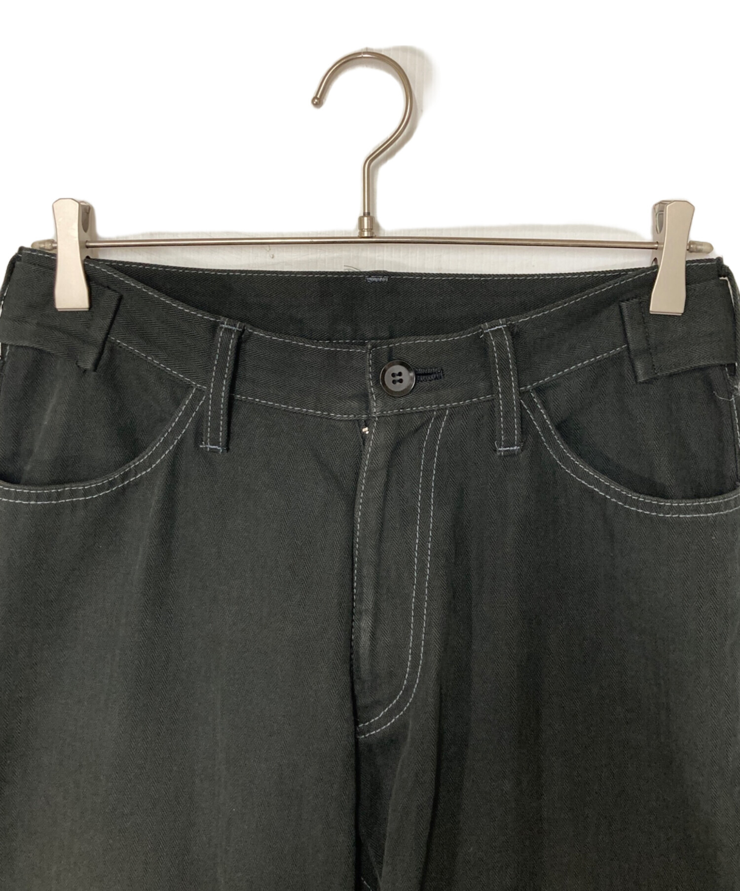 中古・古着通販】YOHJI YAMAMOTO (ヨウジヤマモト) ワイドパンツ