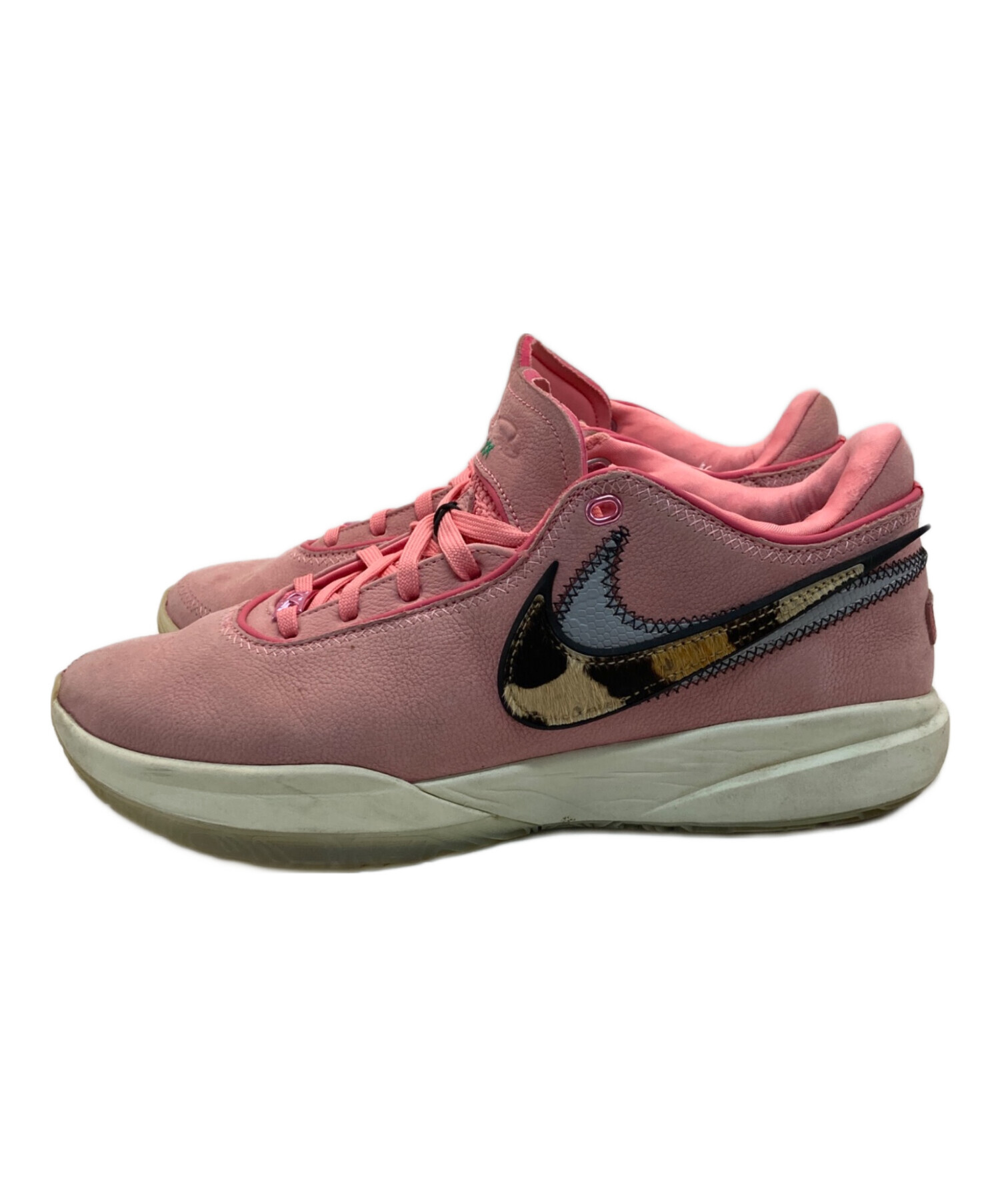 中古・古着通販】NIKE (ナイキ) LEBRON 20 EP ピンク サイズ:US9.5/UK8