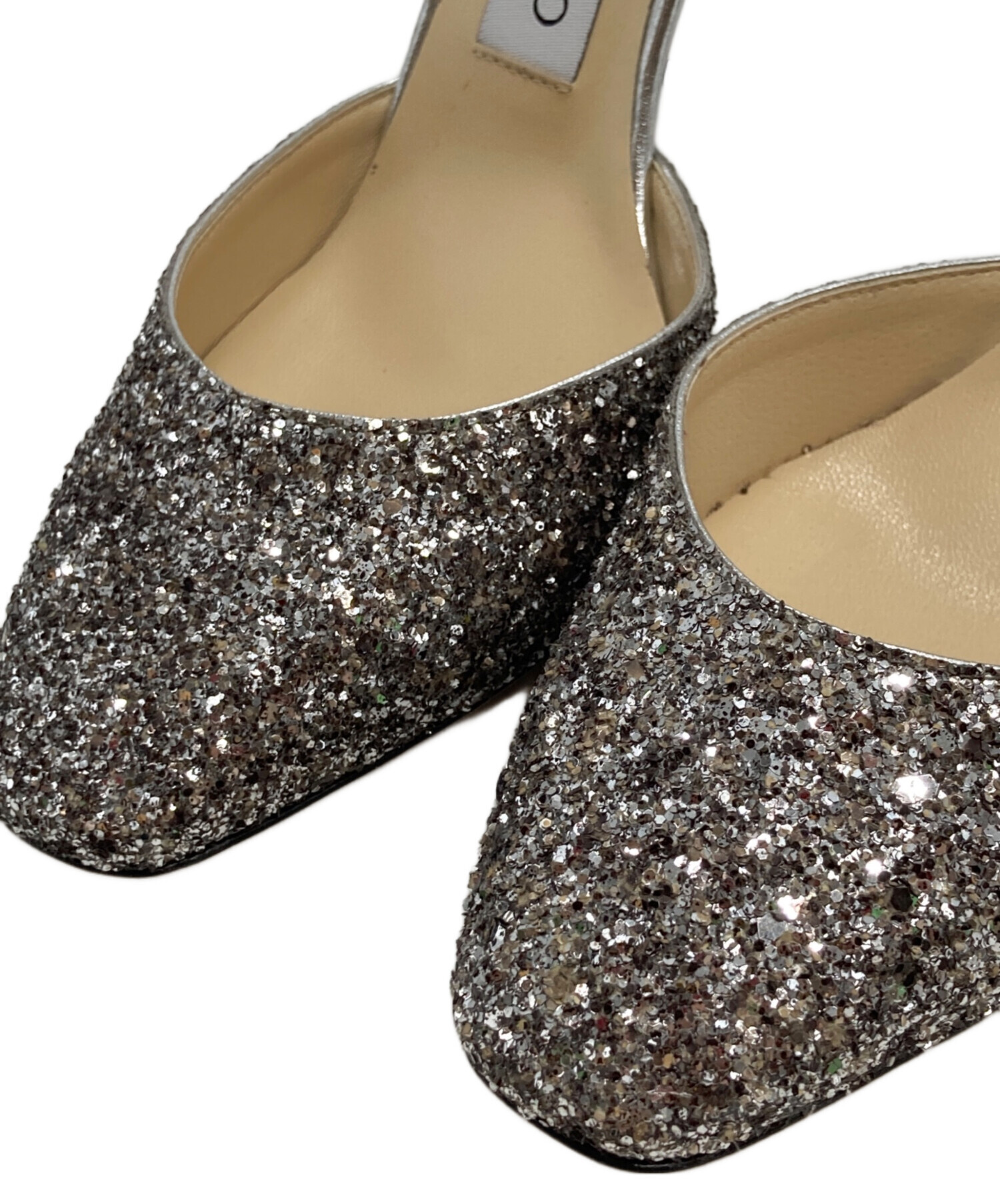 中古・古着通販】JIMMY CHOO (ジミーチュウ) ストラップヒールパンプス