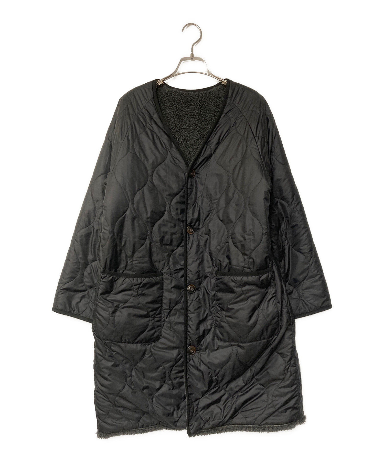 ハグオーワー ボア×キルティングリバーシブルコート　新品未使用 中古・古着通販】Hug O'War (ハグオーワー) ボアリバーシブル ノー