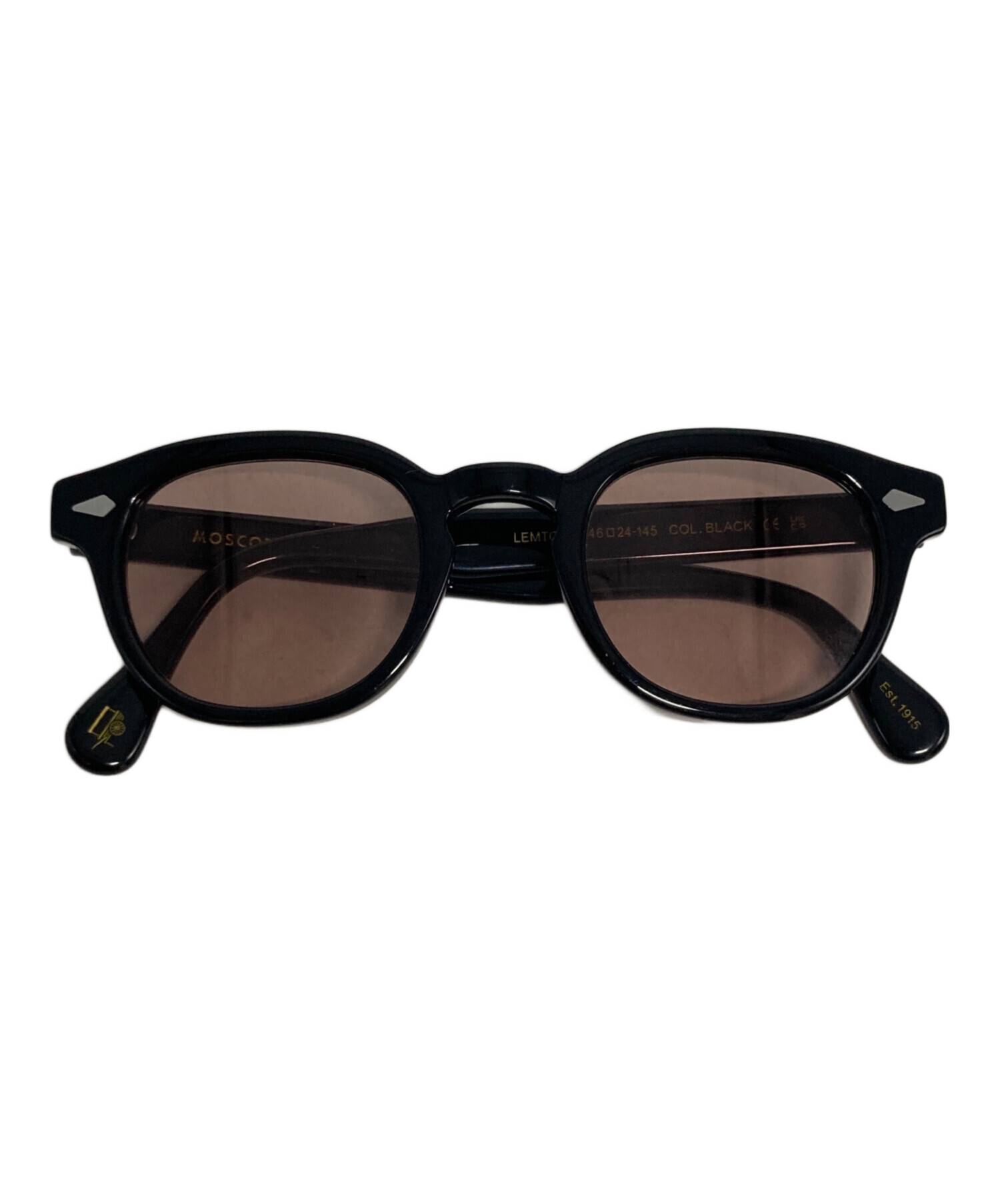 中古・古着通販】MOSCOT (モスコット) LEMTOSH ブラック サイズ:46□24 