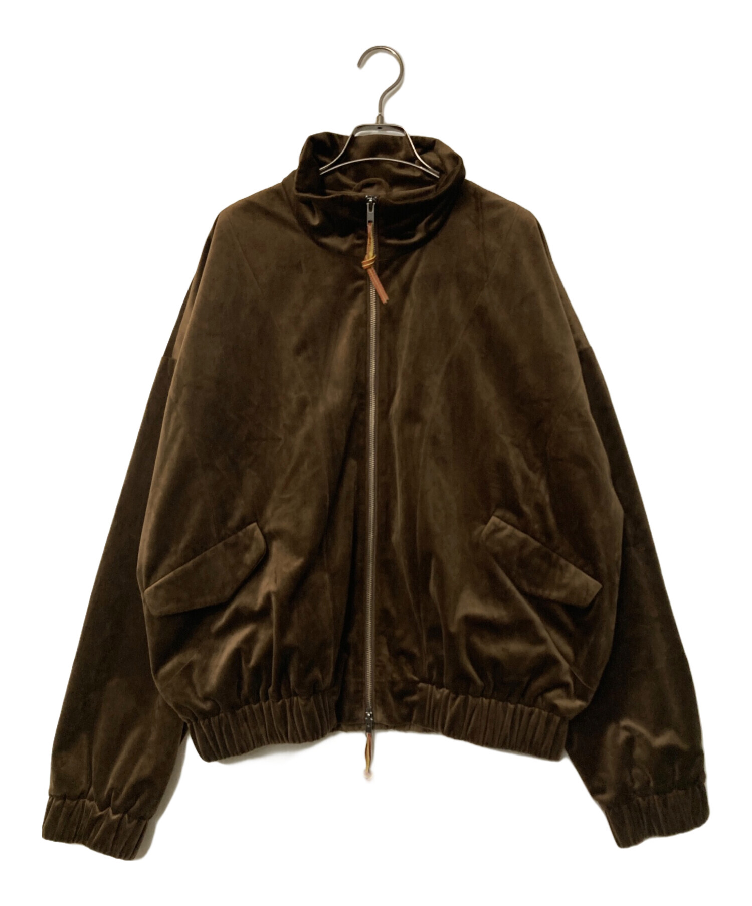 中古・古着通販】MONITALY (モニタリー) ベロア ジップアップ トラック