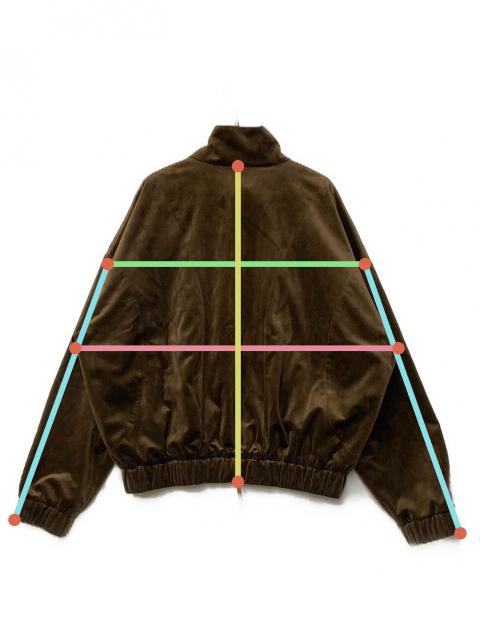 中古・古着通販】MONITALY (モニタリー) ベロア ジップアップ トラック