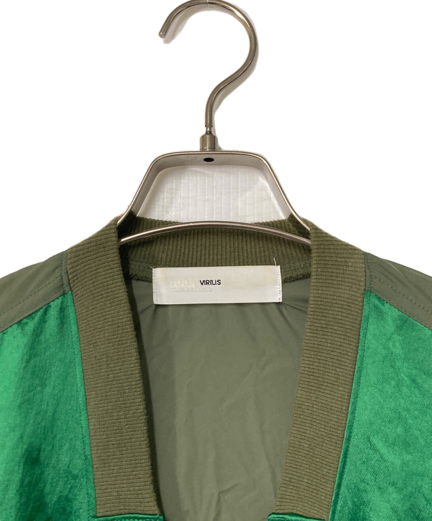 中古・古着通販】TOGA VIRILIS (トーガ ビリリース) ナイロン切替