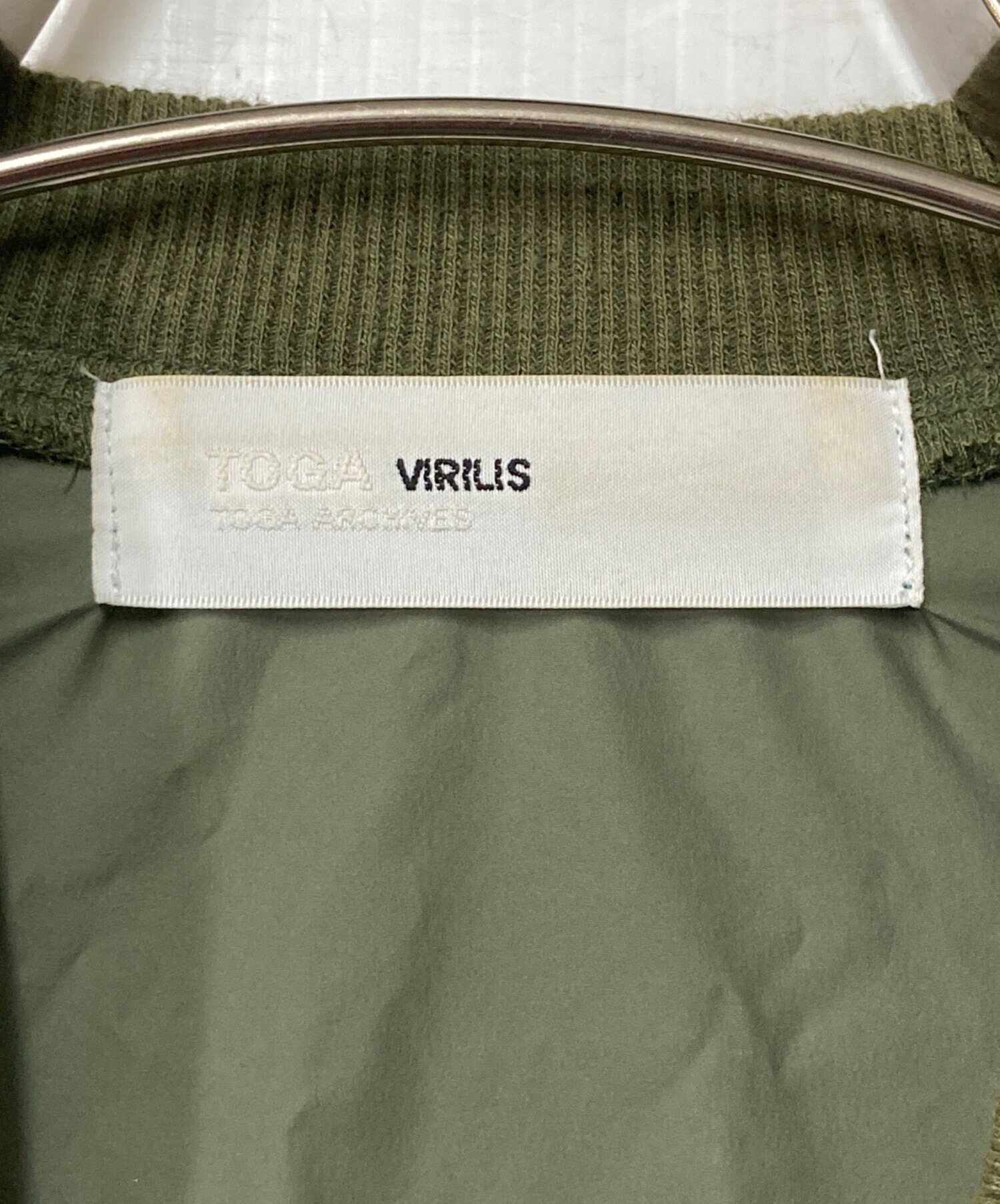 中古・古着通販】TOGA VIRILIS (トーガ ビリリース) ナイロン切替