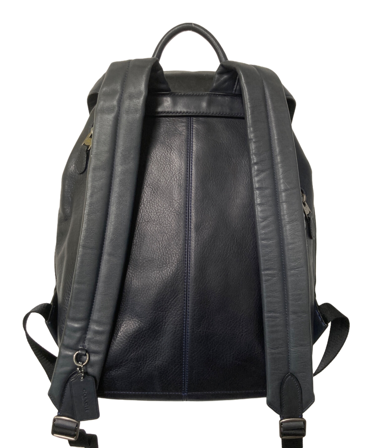 中古・古着通販】COACH (コーチ) マンハッタン レザーバックパック