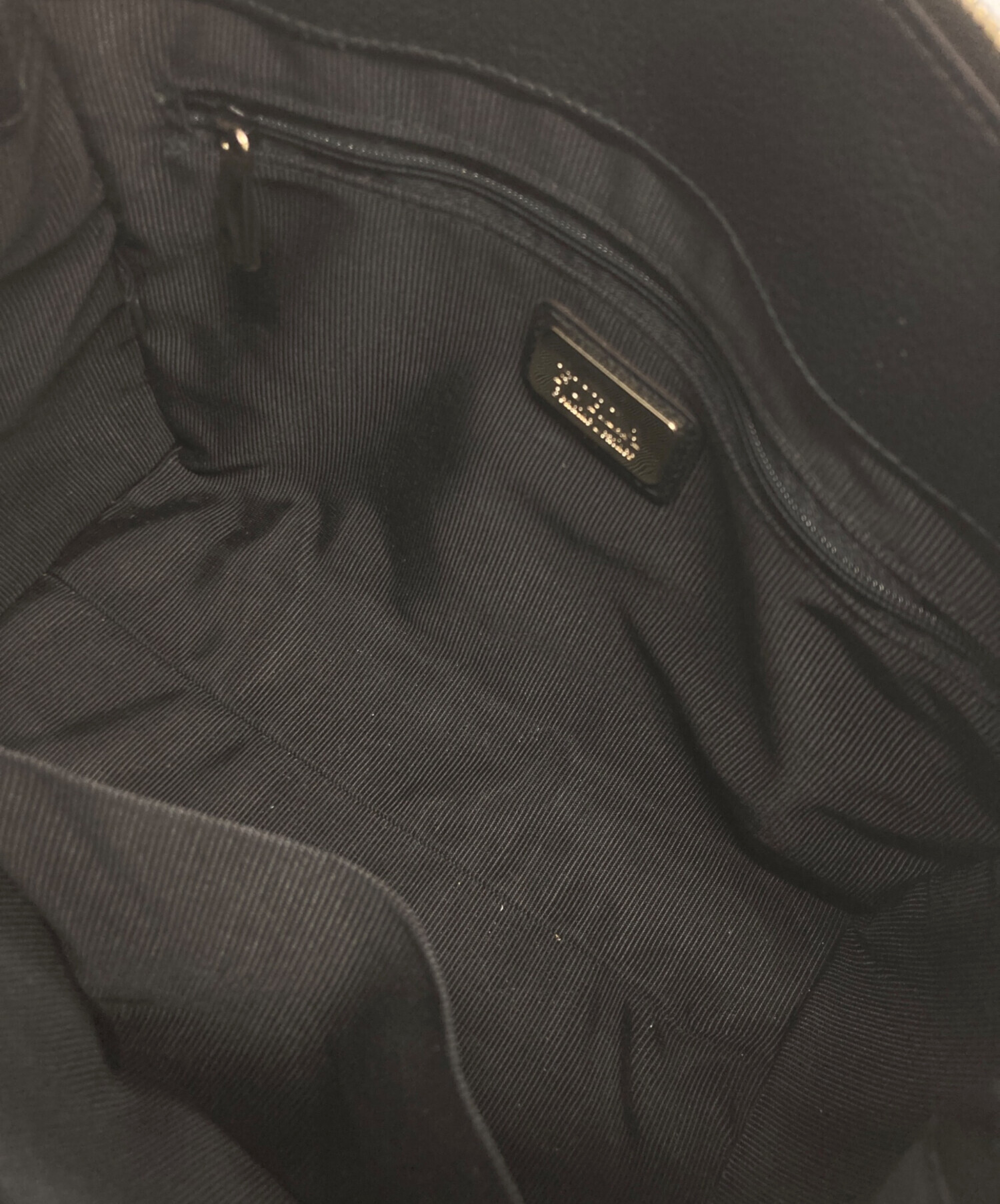 中古・古着通販】FURLA (フルラ) ピンサッチェル 2WAYバッグ ブラック