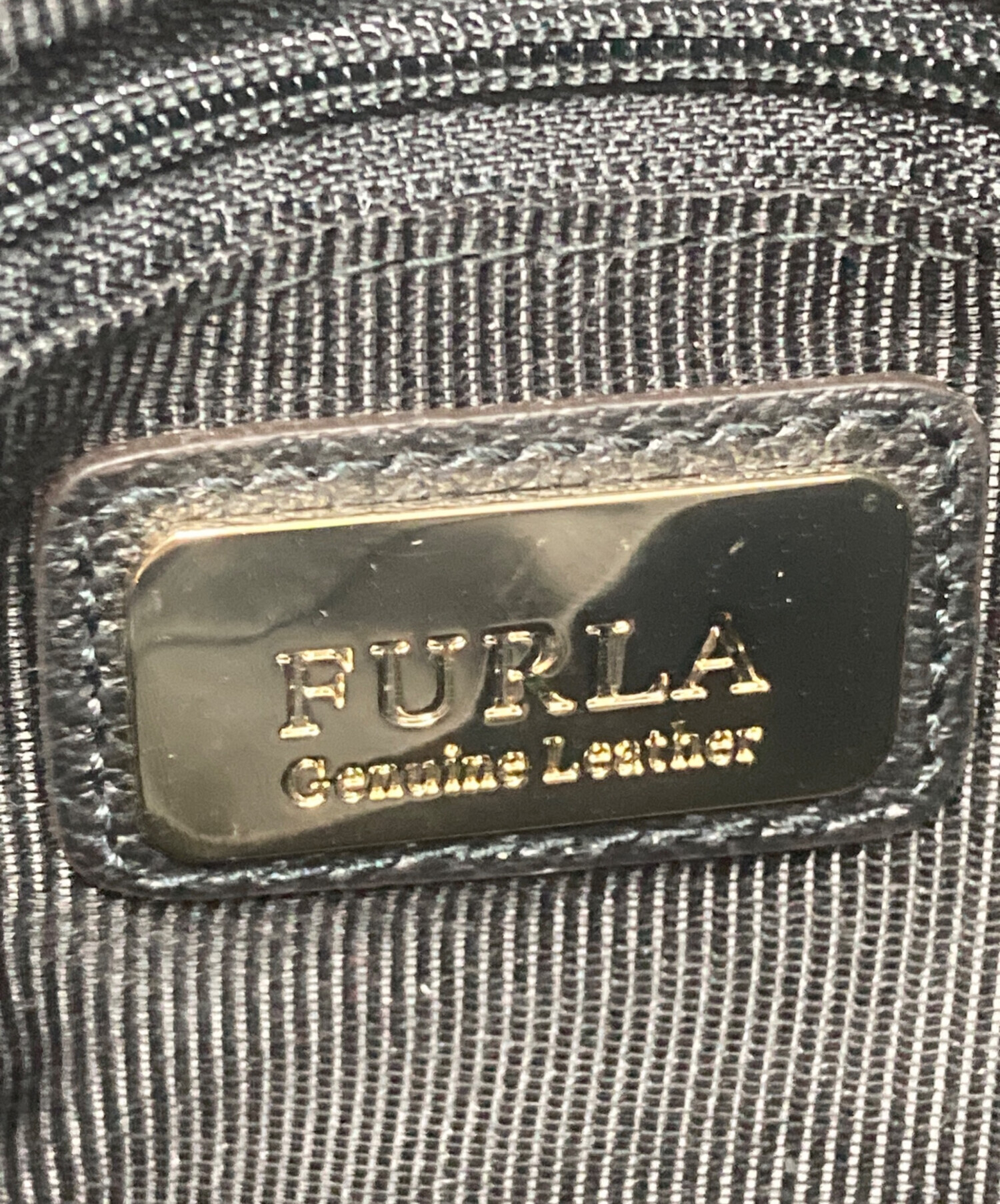中古・古着通販】FURLA (フルラ) ピンサッチェル 2WAYバッグ ブラック
