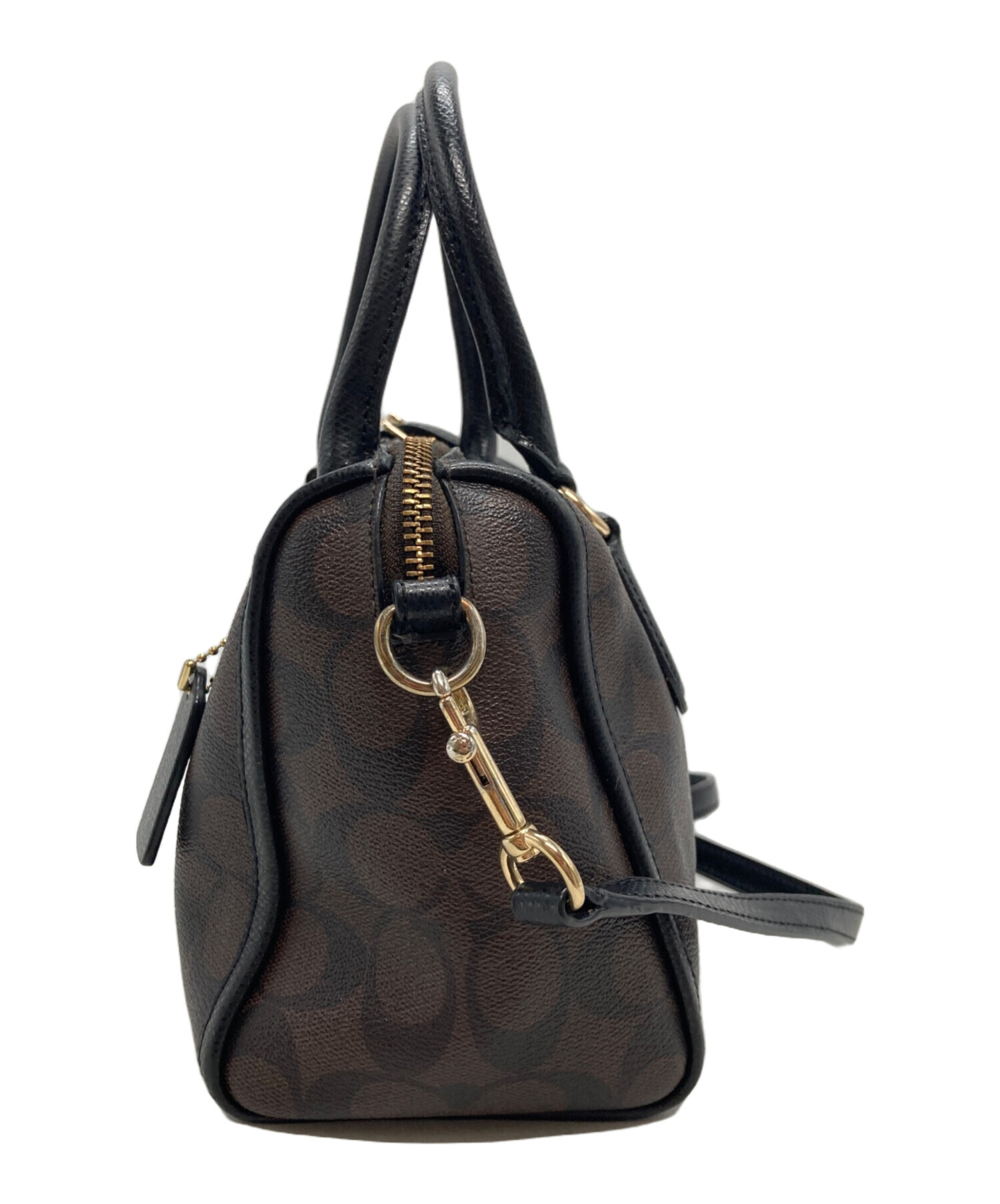 中古・古着通販】COACH (コーチ) シグネチャー 2WAY ハンドバッグ