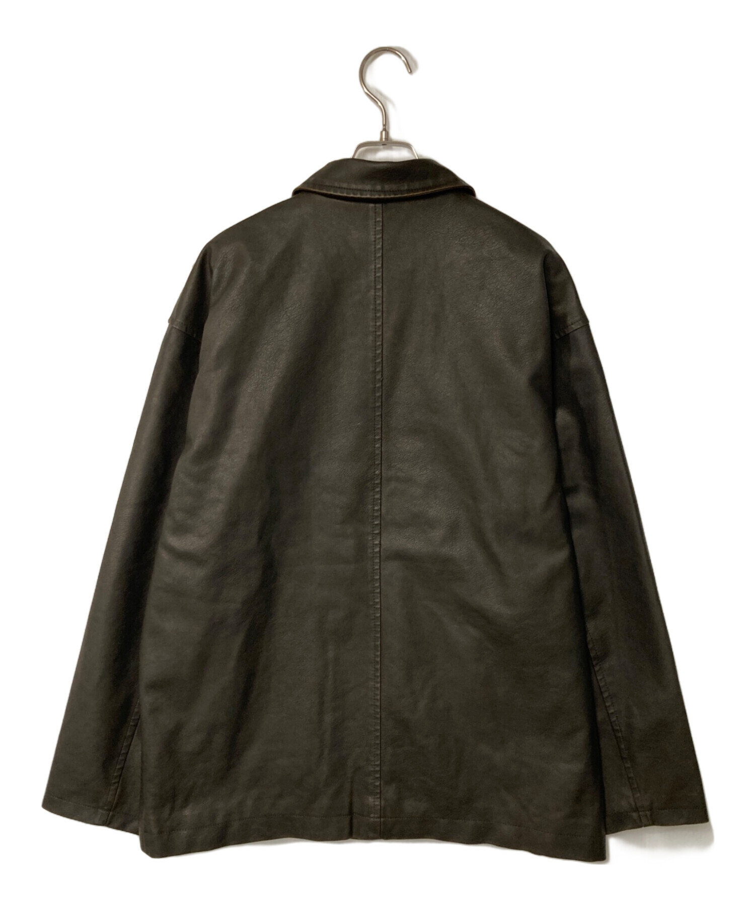 中古・古着通販】BEAMS HEART (ビームスハート) フェイクレザー カー