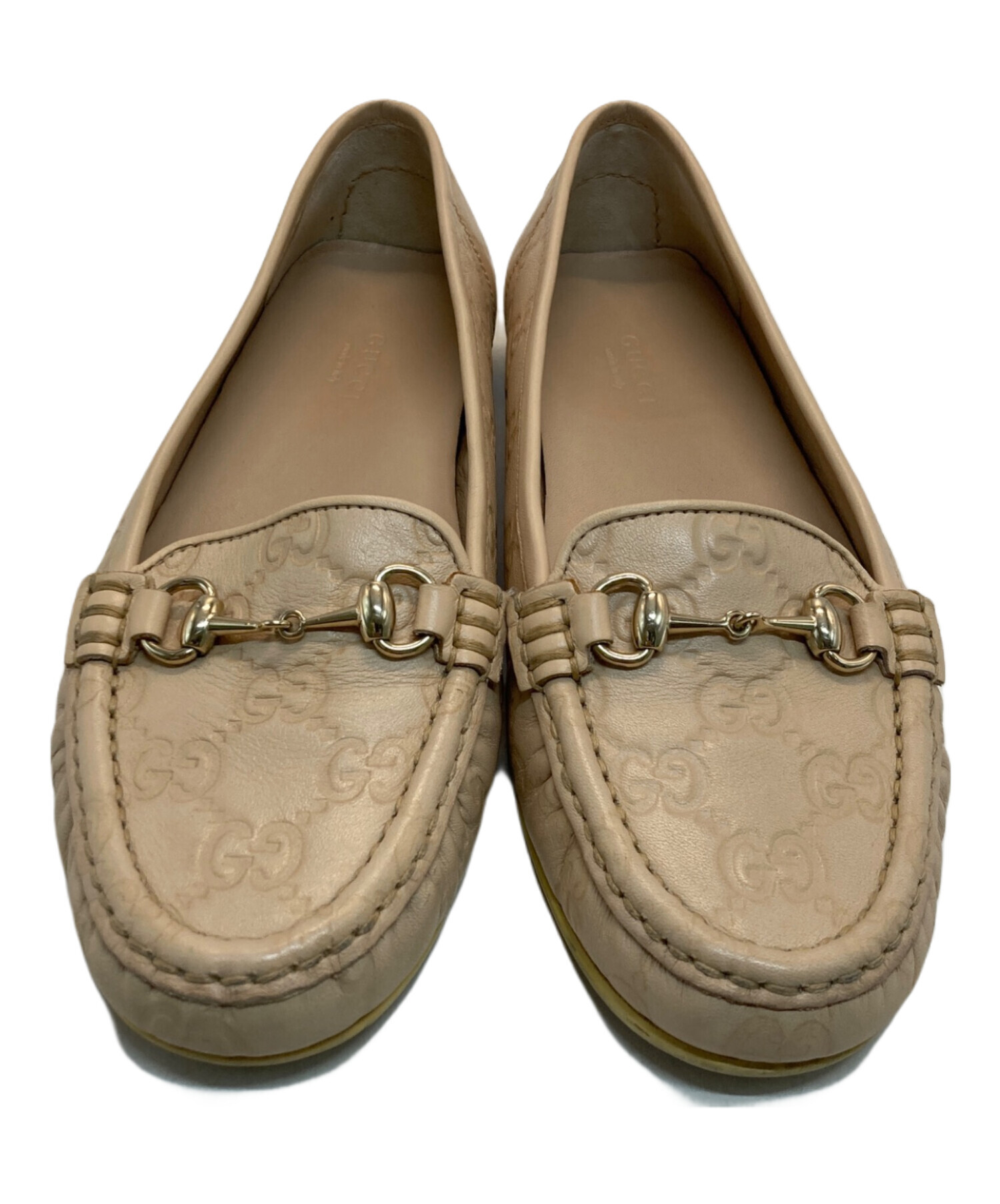 中古・古着通販】GUCCI (グッチ) GG柄 ホースビット ドライビング