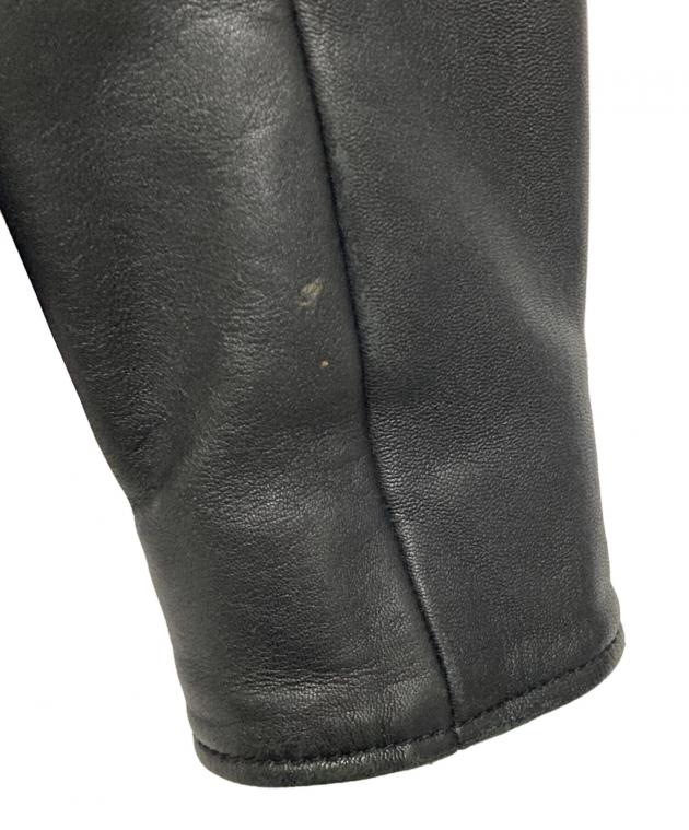 中古・古着通販】DIESEL (ディーゼル) ラムレザー シングルライダース