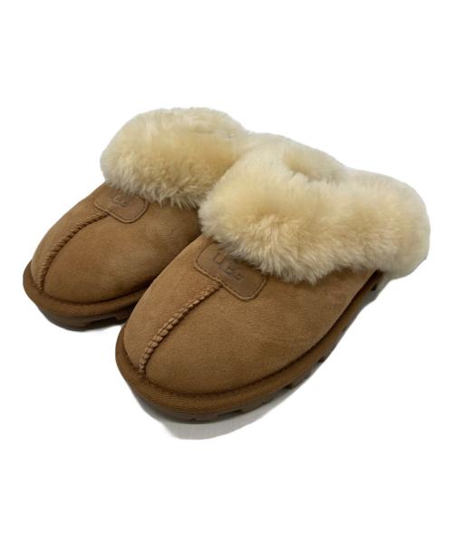 中古・古着通販】UGG (アグ) Coquette ファーサンダル ブラウン サイズ
