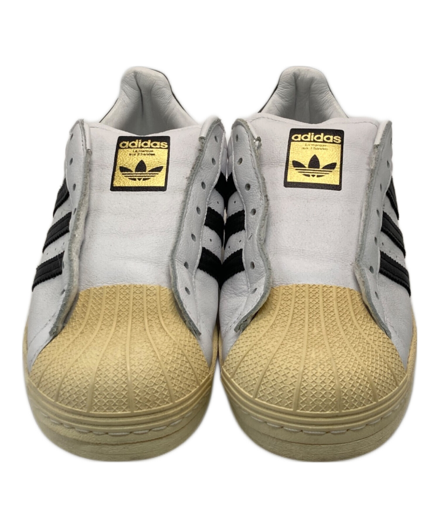 中古・古着通販】adidas (アディダス) SUPER STAR LACELESS ホワイト