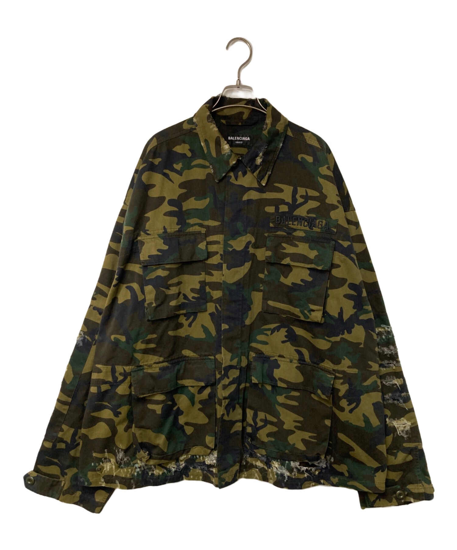 中古・古着通販】BALENCIAGA (バレンシアガ) Camouflage Print Army