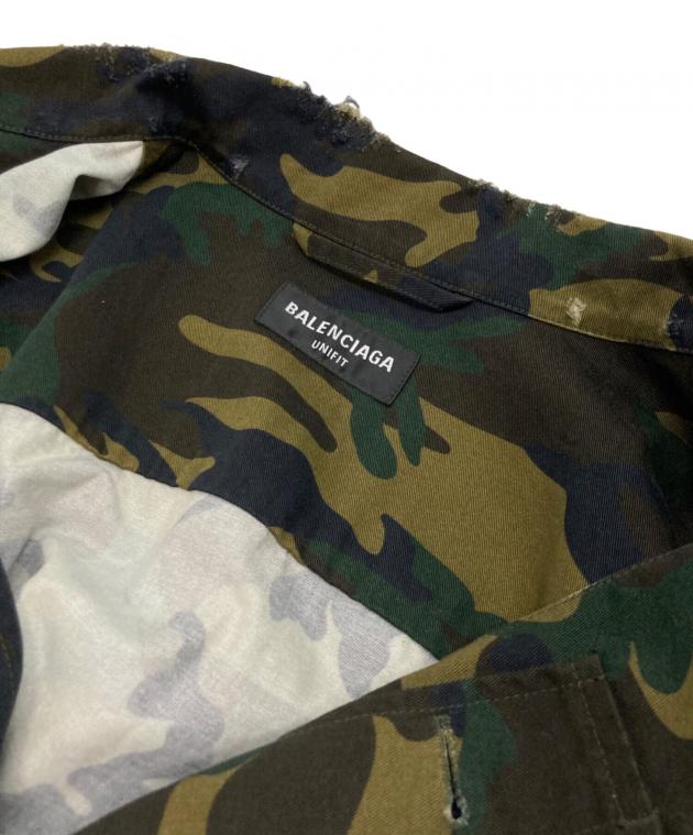 中古・古着通販】BALENCIAGA (バレンシアガ) Camouflage Print Army