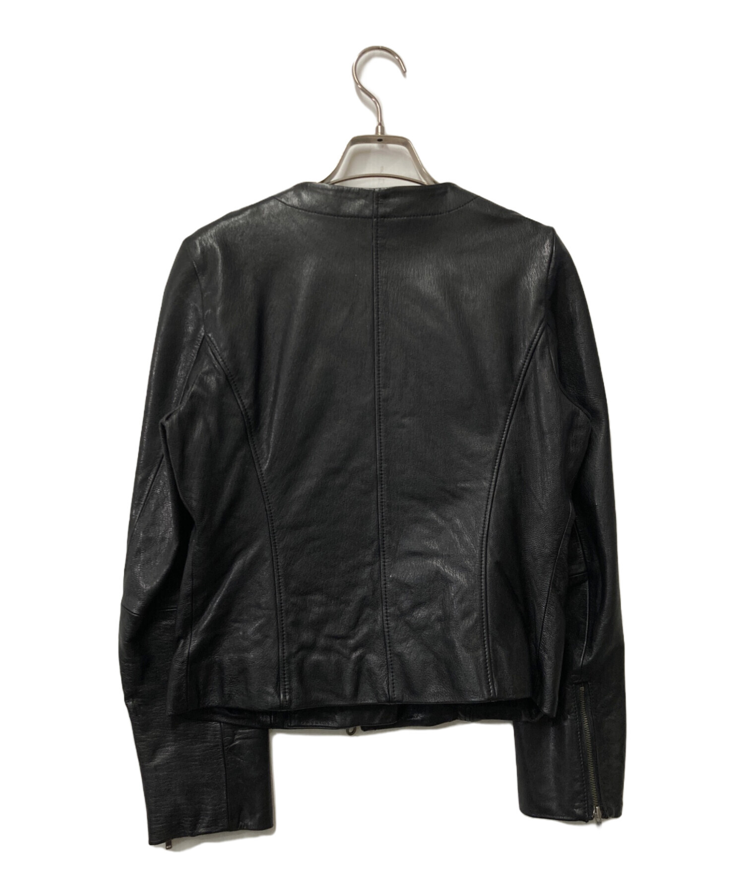 中古・古着通販】DES PRES (デ プレ) ラムレザージャケット ブラック