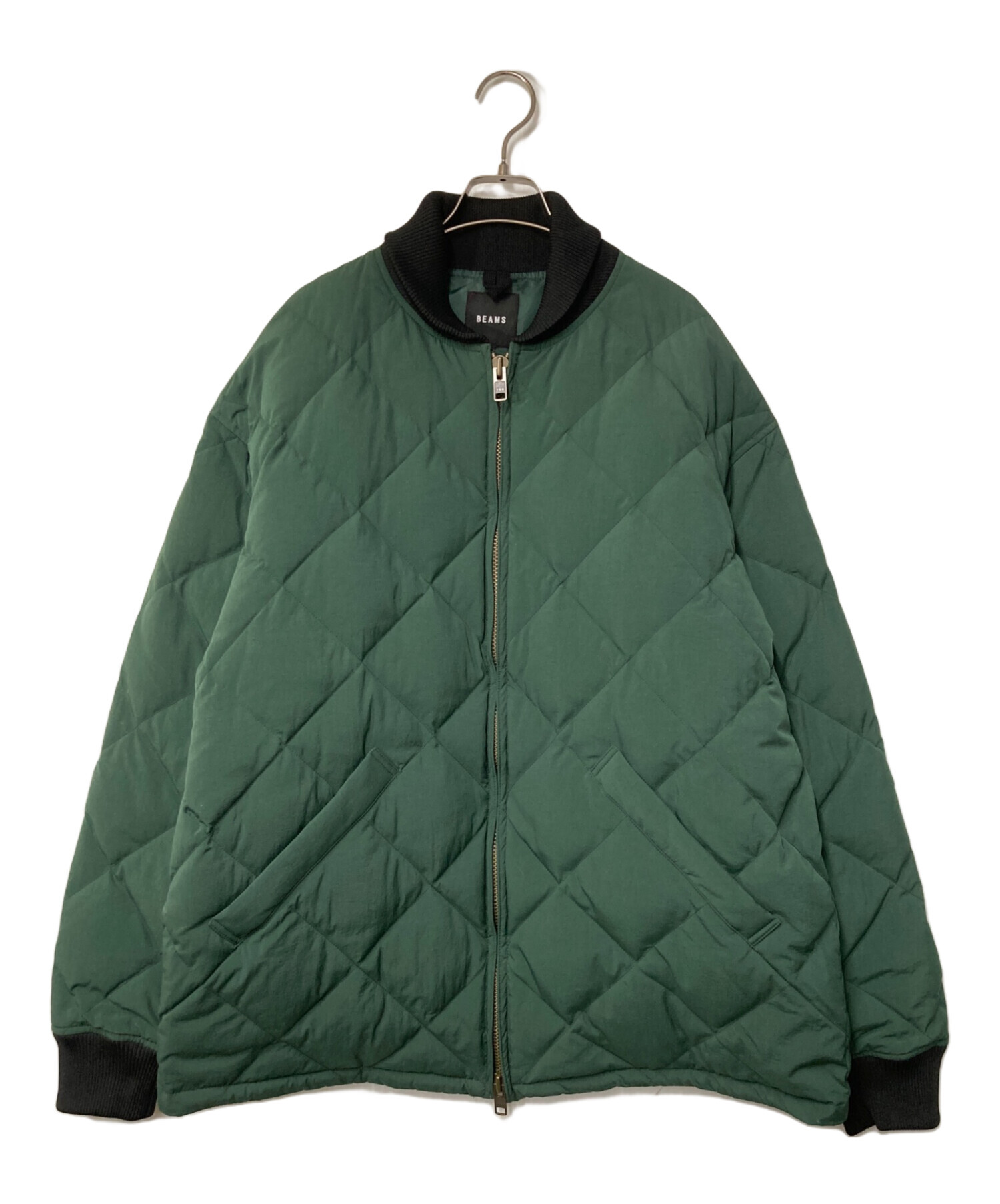 中古・古着通販】BEAMS (ビームス) ワーク キルト ダウン ジャケット