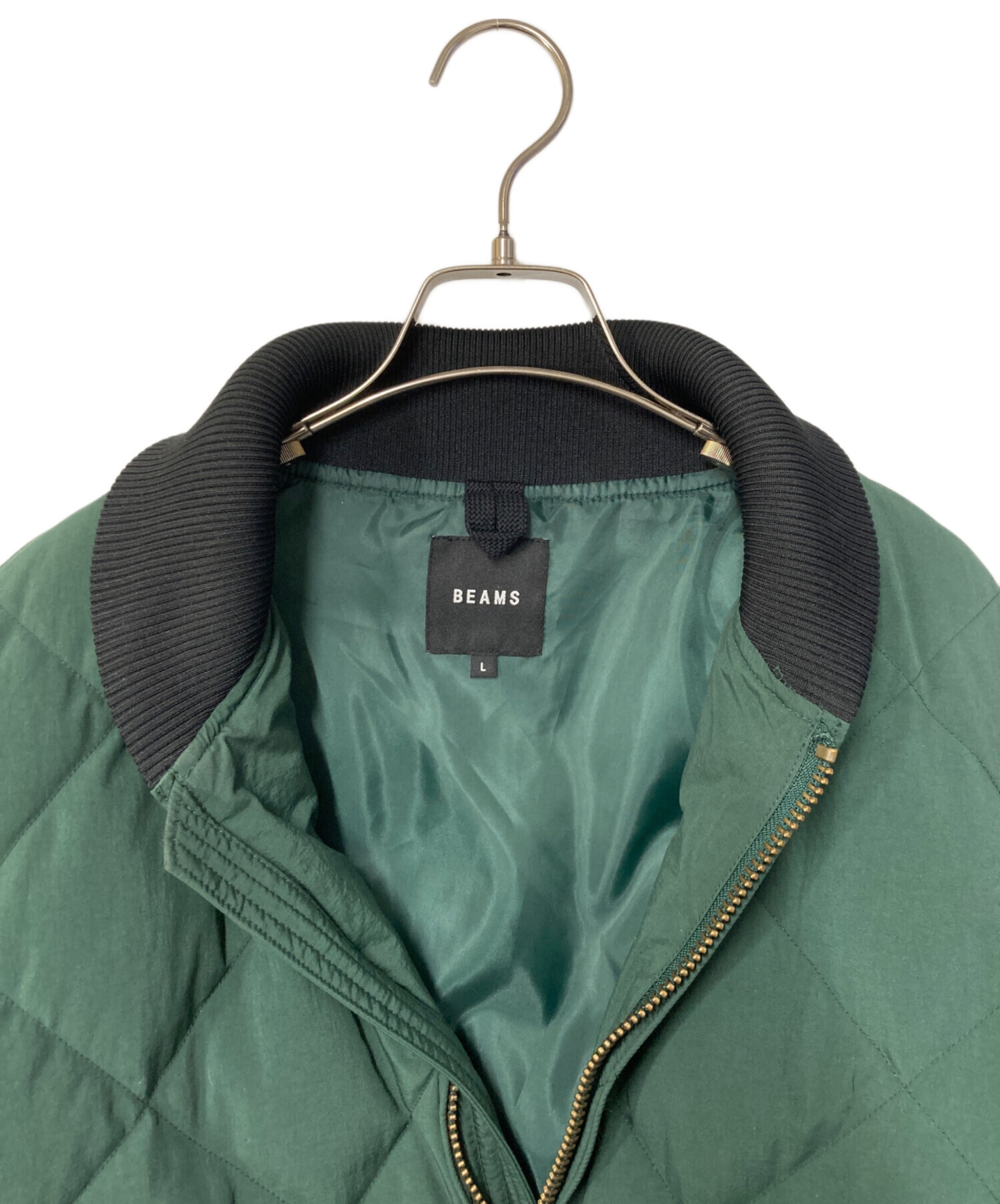 中古・古着通販】BEAMS (ビームス) ワーク キルト ダウン ジャケット