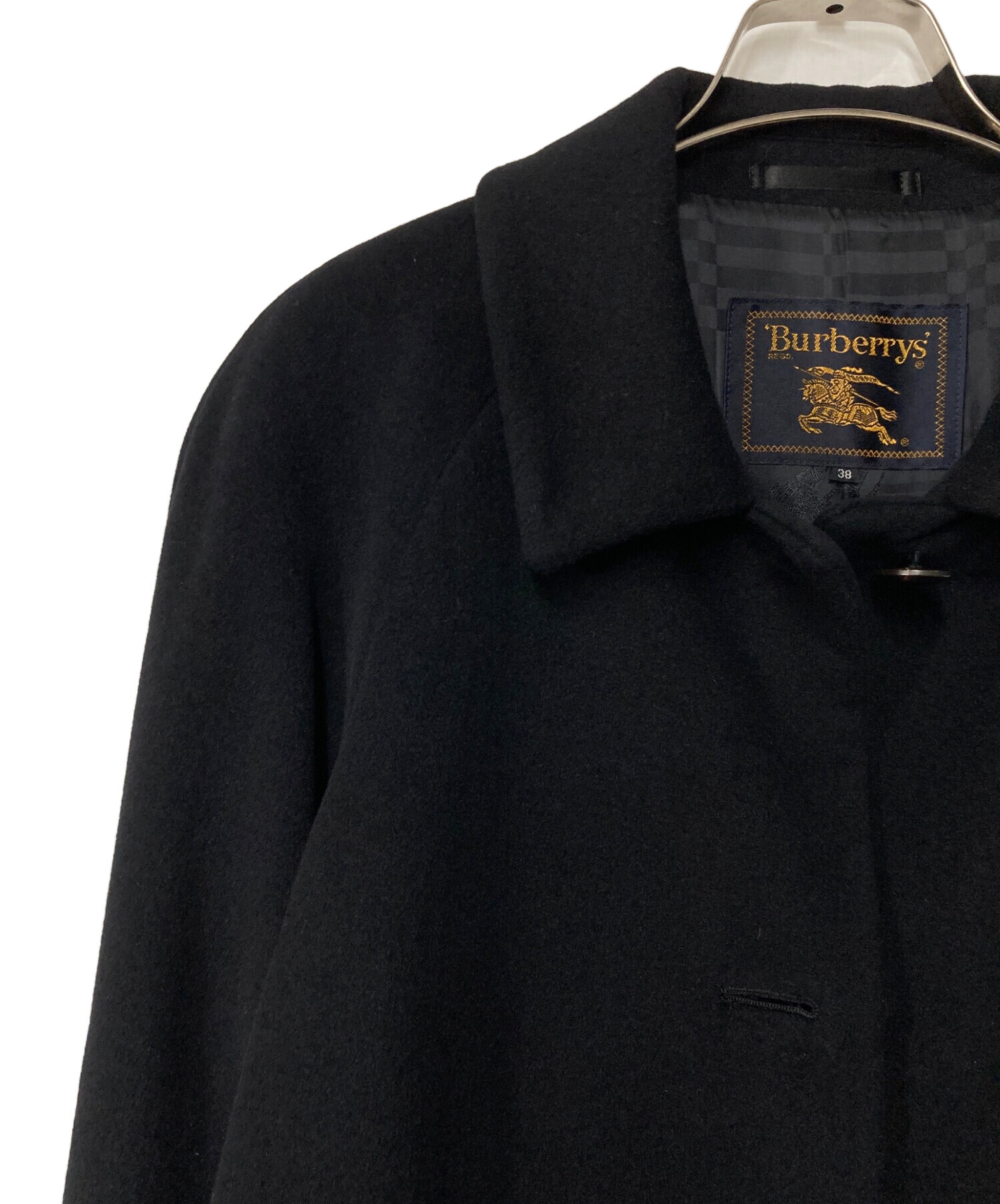 中古・古着通販】Burberry's (バーバリー) アンゴラ混 ステンカラー