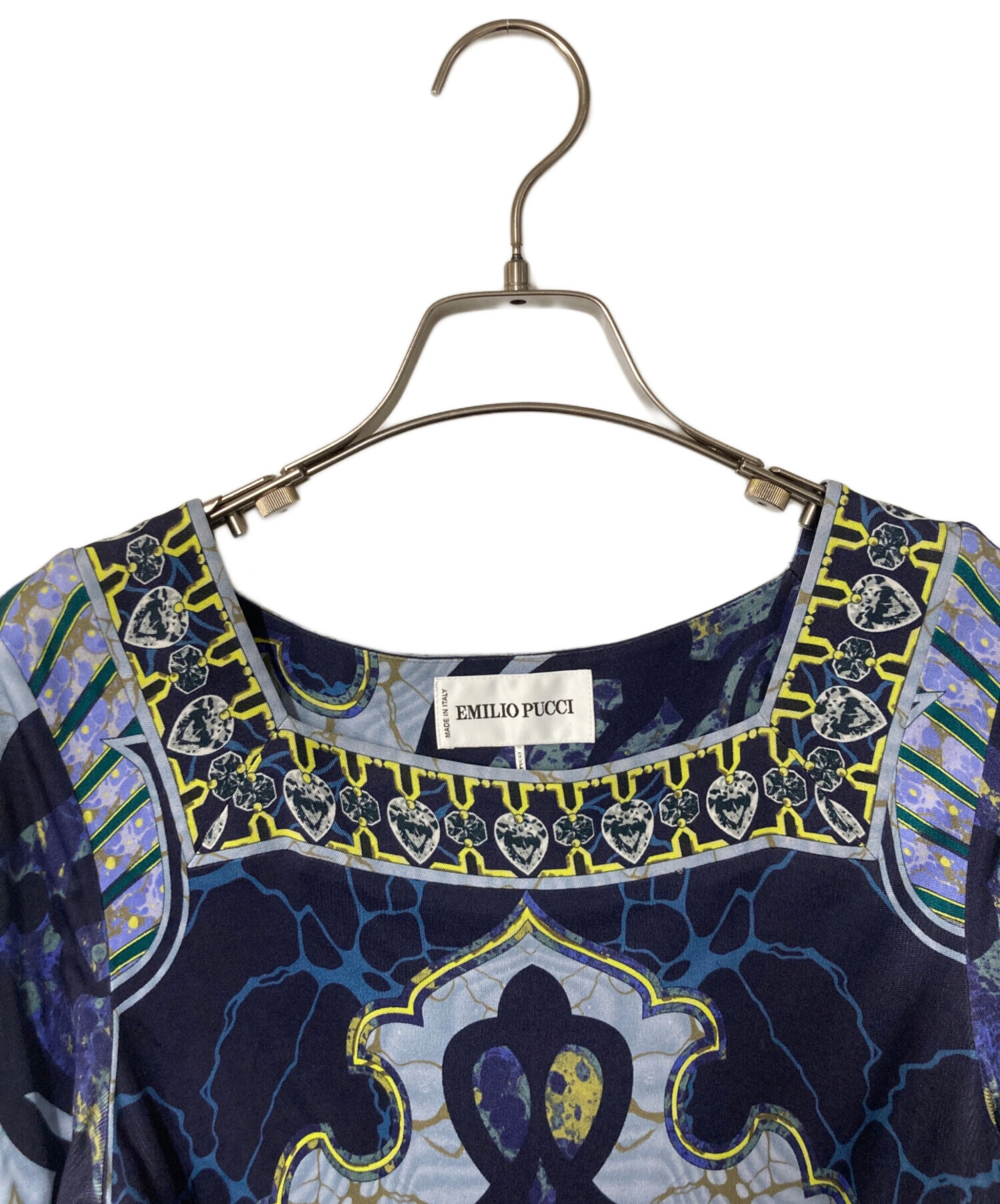 中古・古着通販】Emilio Pucci (エミリオ プッチ) 総柄レーヨン