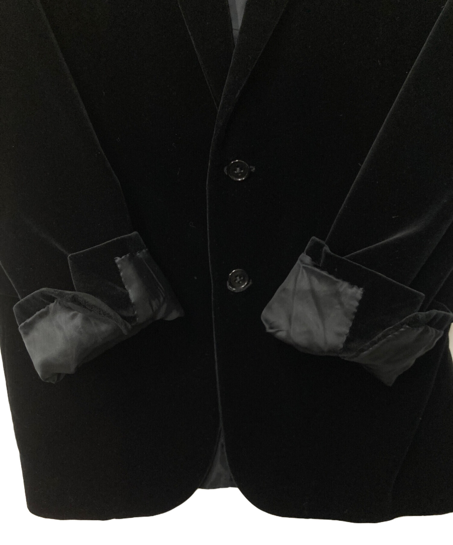 中古・古着通販】RALPH LAUREN (ラルフローレン) ベルベットテーラード