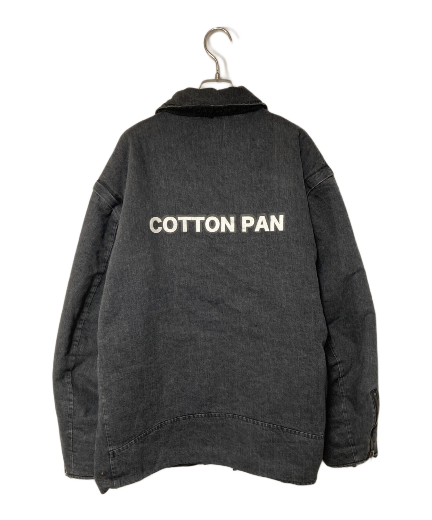 中古・古着通販】COTTON PAN (コットンパン) ボアジャケット ブラック 