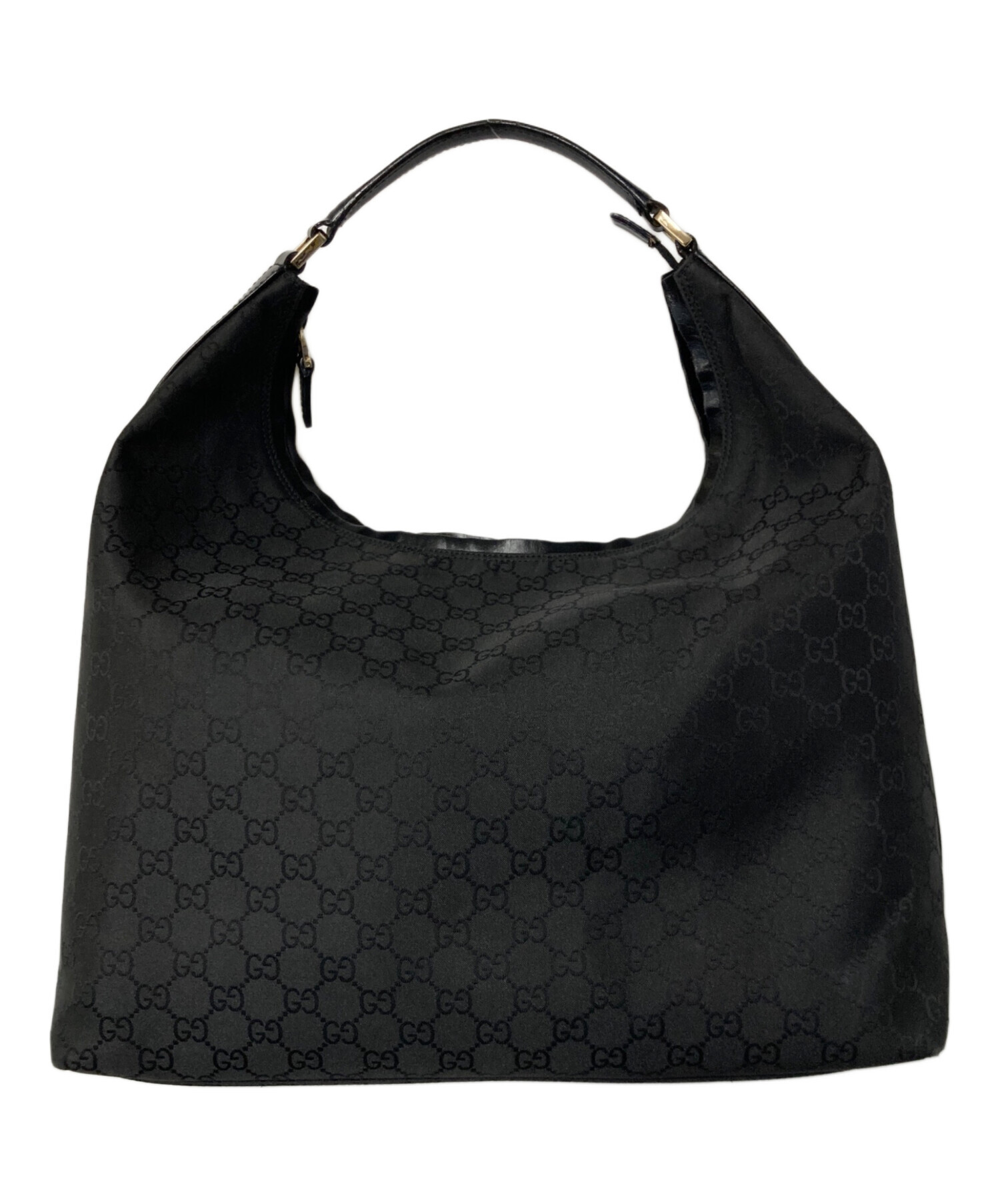 中古・古着通販】GUCCI (グッチ) GG柄 ホーボー ワンショルダーバッグ 
