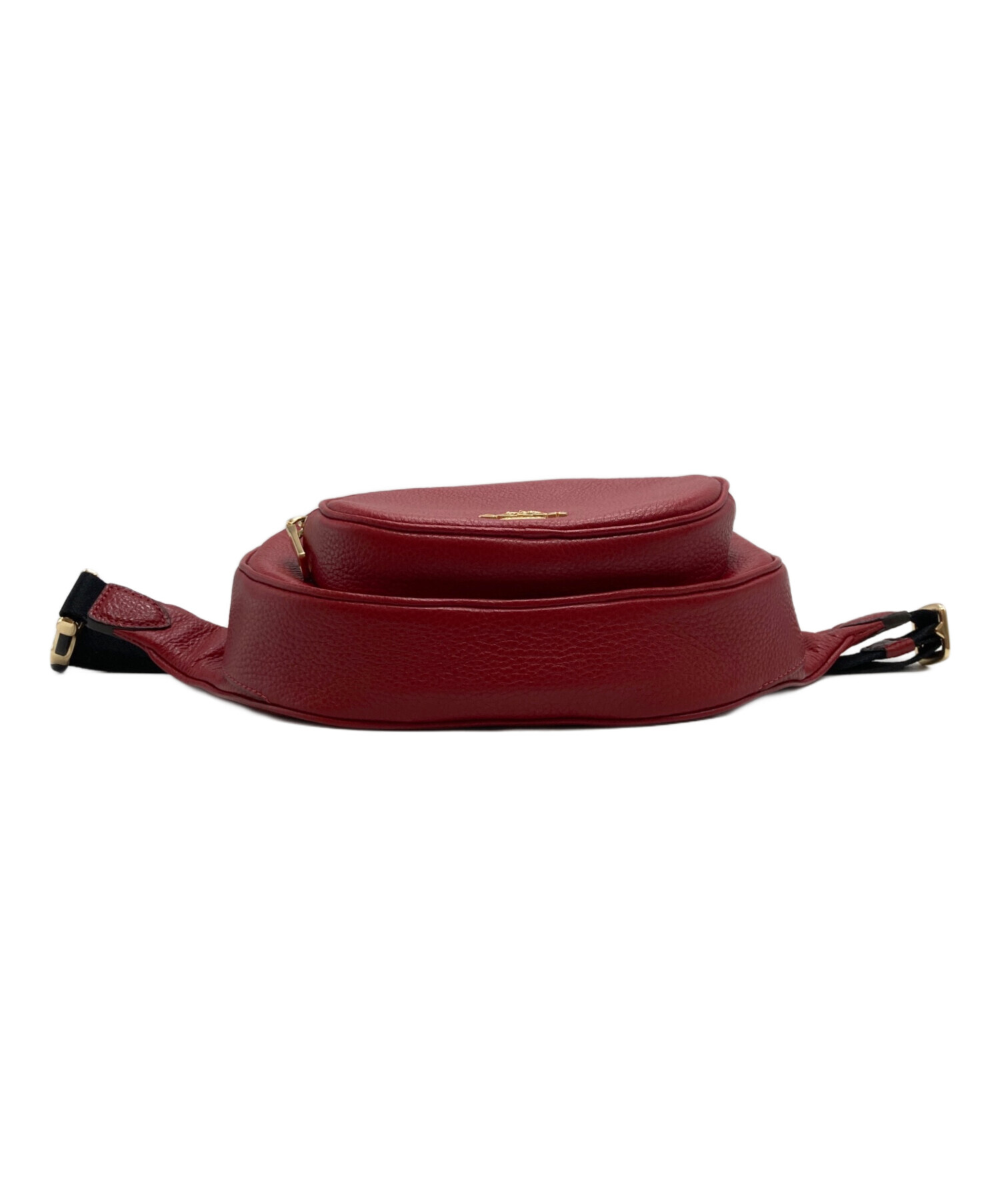 中古・古着通販】COACH (コーチ) ボディバッグ ウエストバッグ レッド