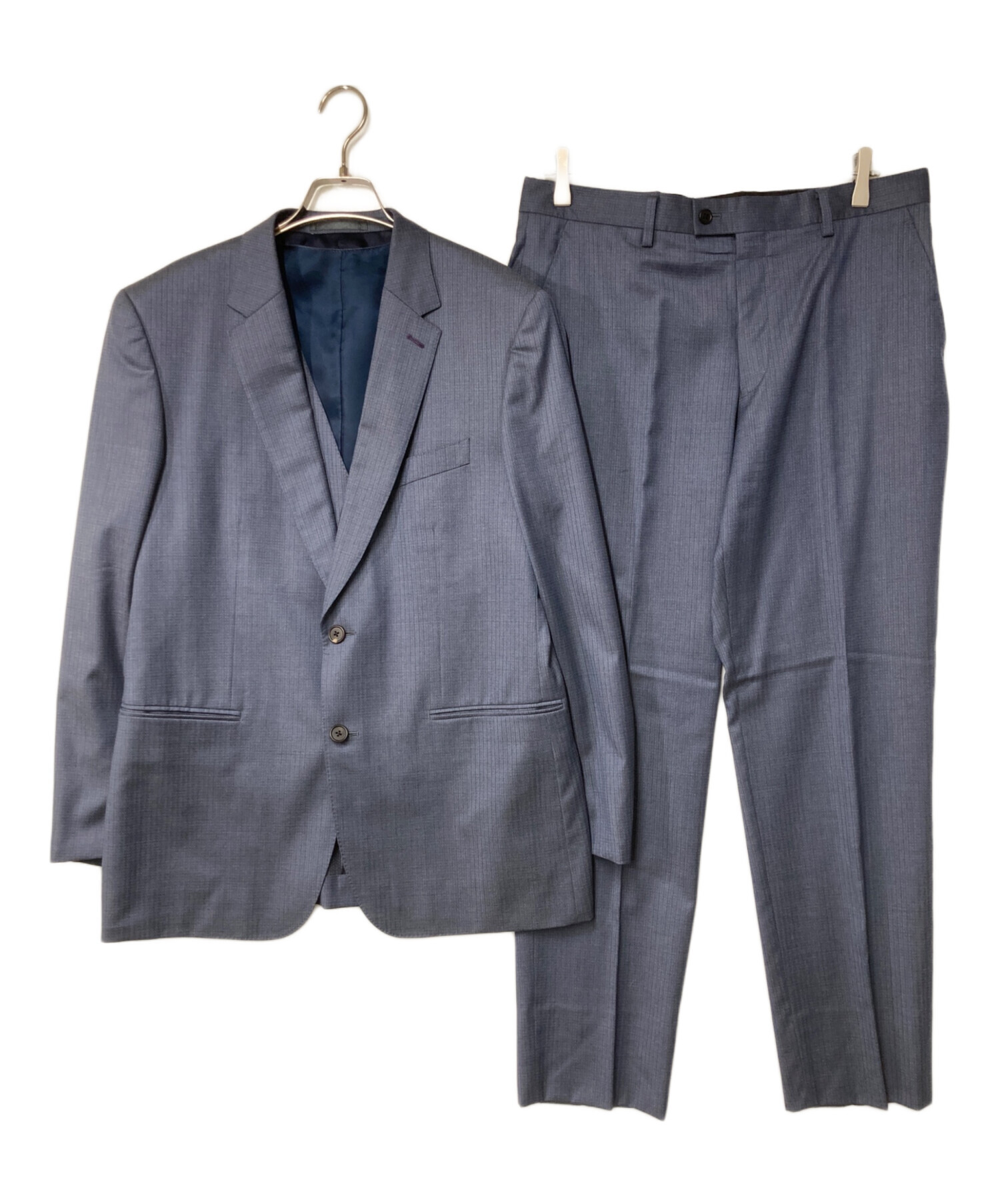 中古・古着通販】PAUL SMITH (ポールスミス) 3ピーススーツ ネイビー