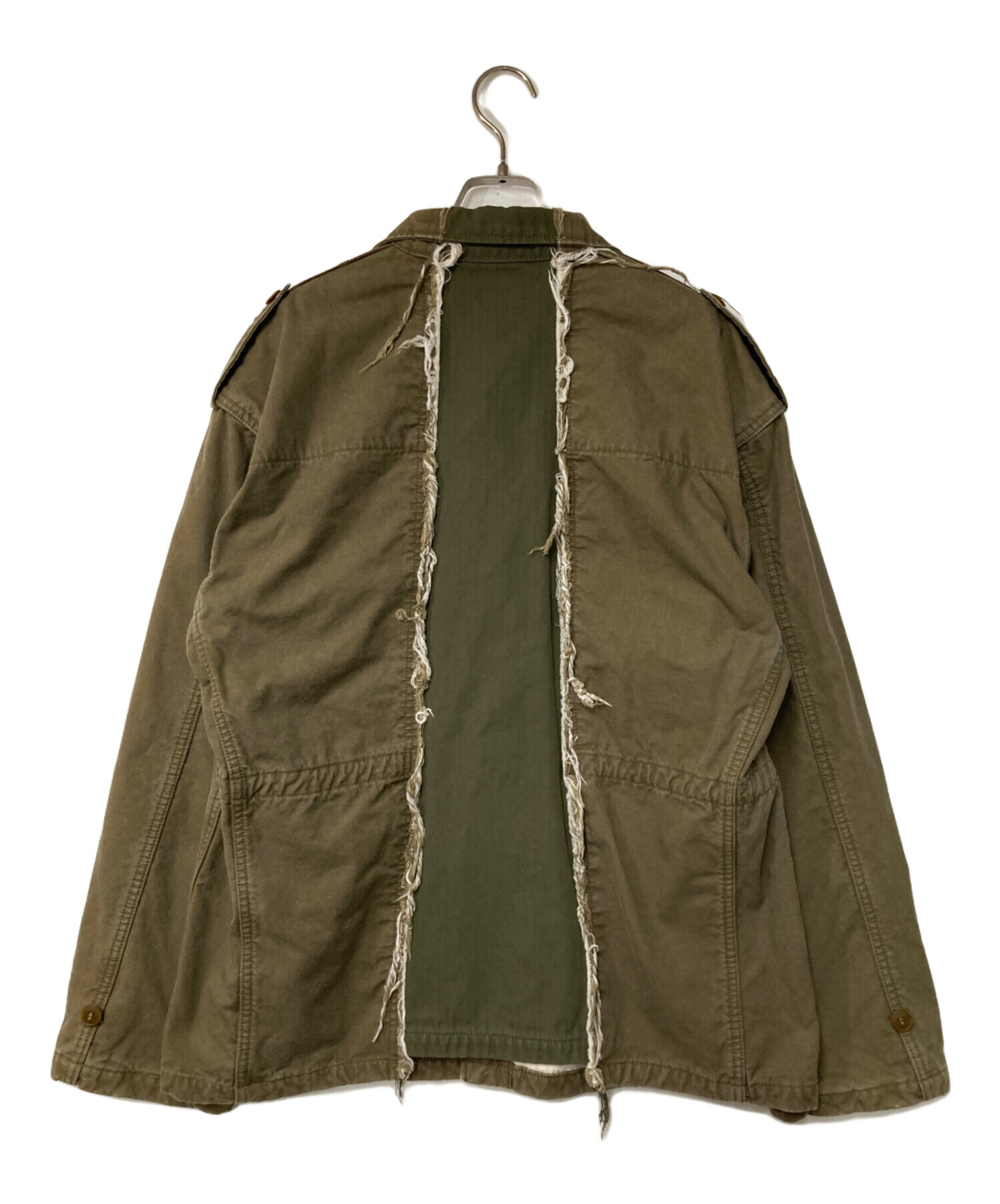 中古・古着通販】Vuja De (ヴジャデ) Scinder Military Jacket カーキ