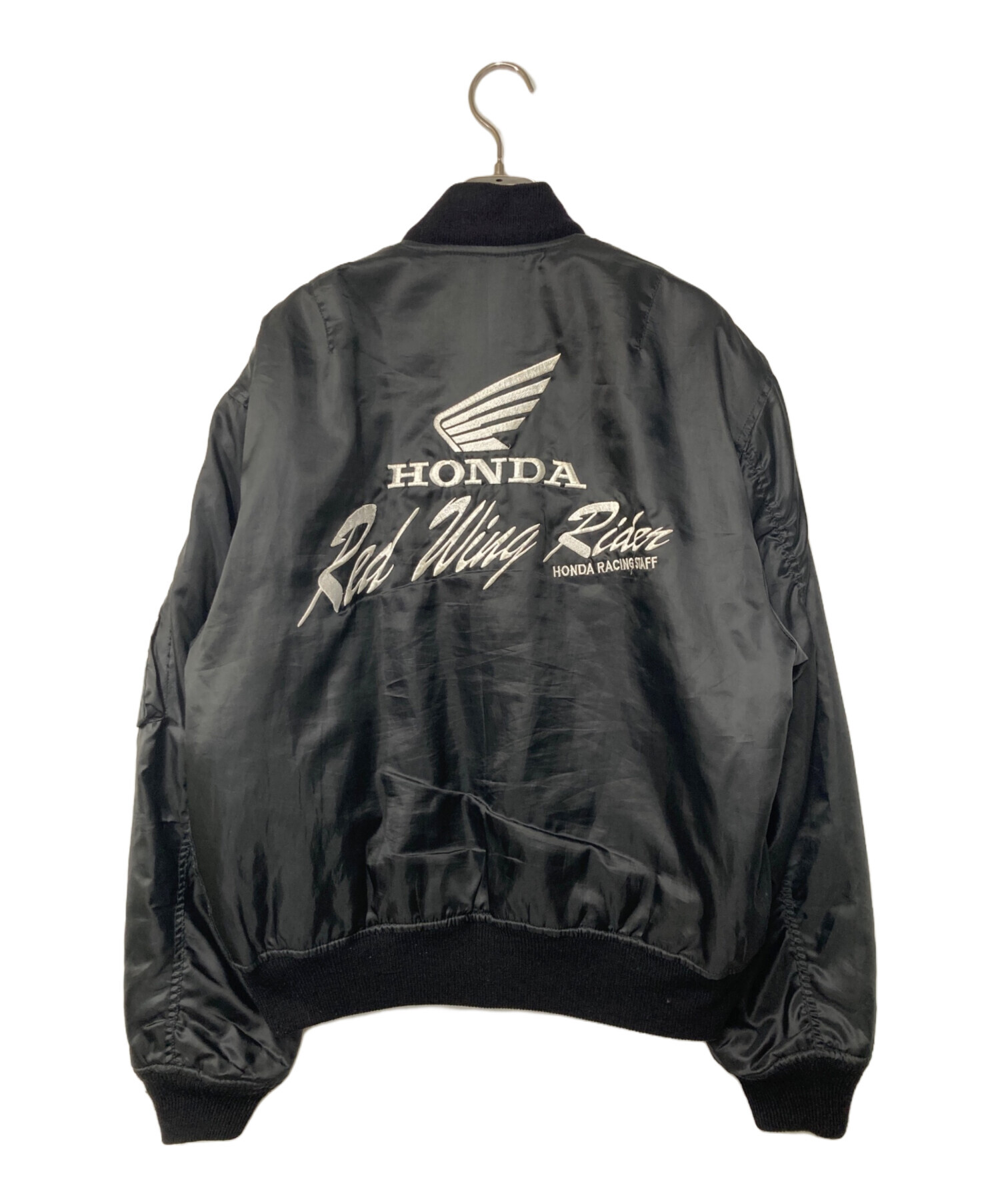 中古・古着通販】HONDA (ホンダ) MA-1 ジャケット ブラック サイズ 