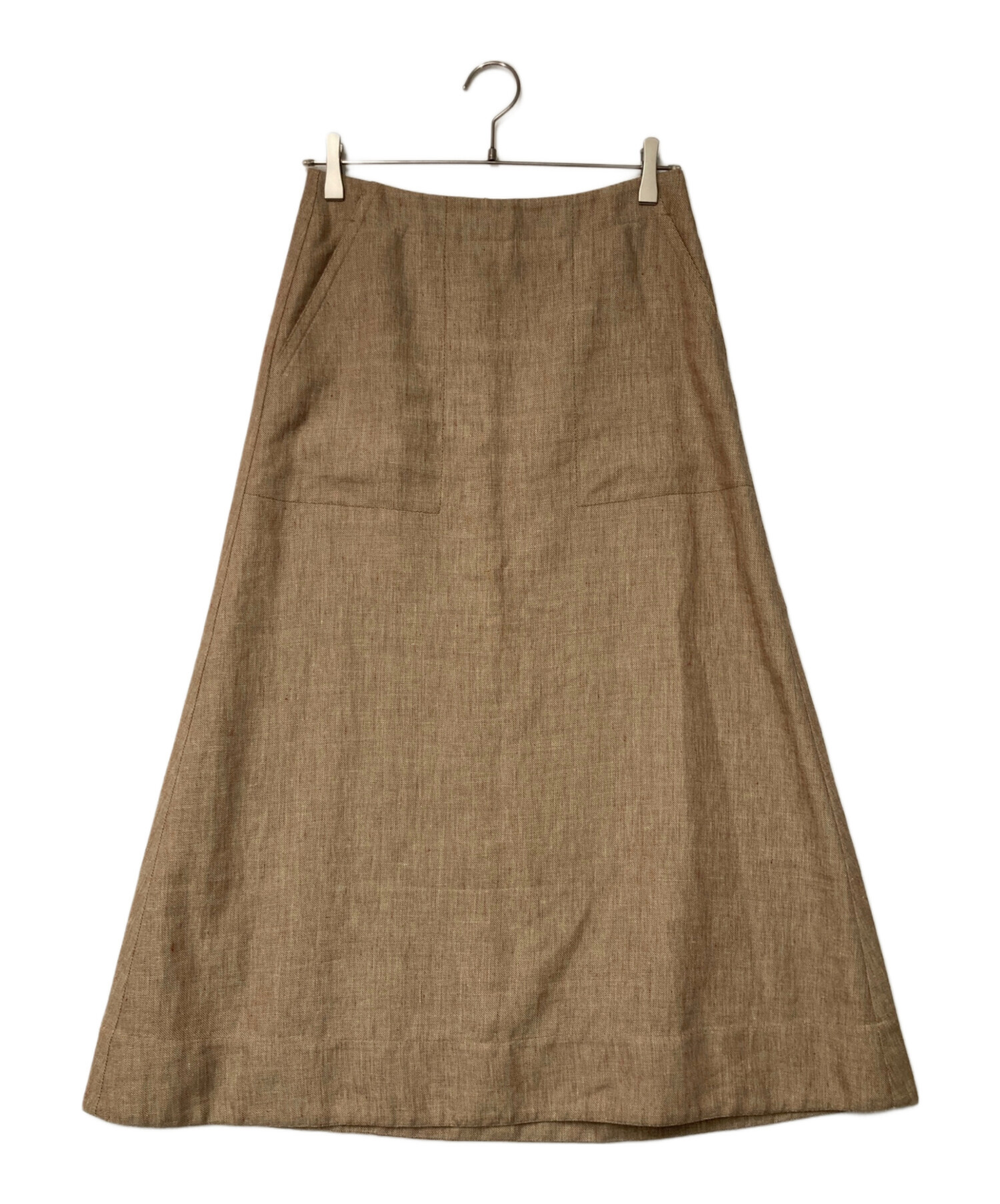 中古・古着通販】DRAWER (ドゥロワー) シャークスキンフレアスカート