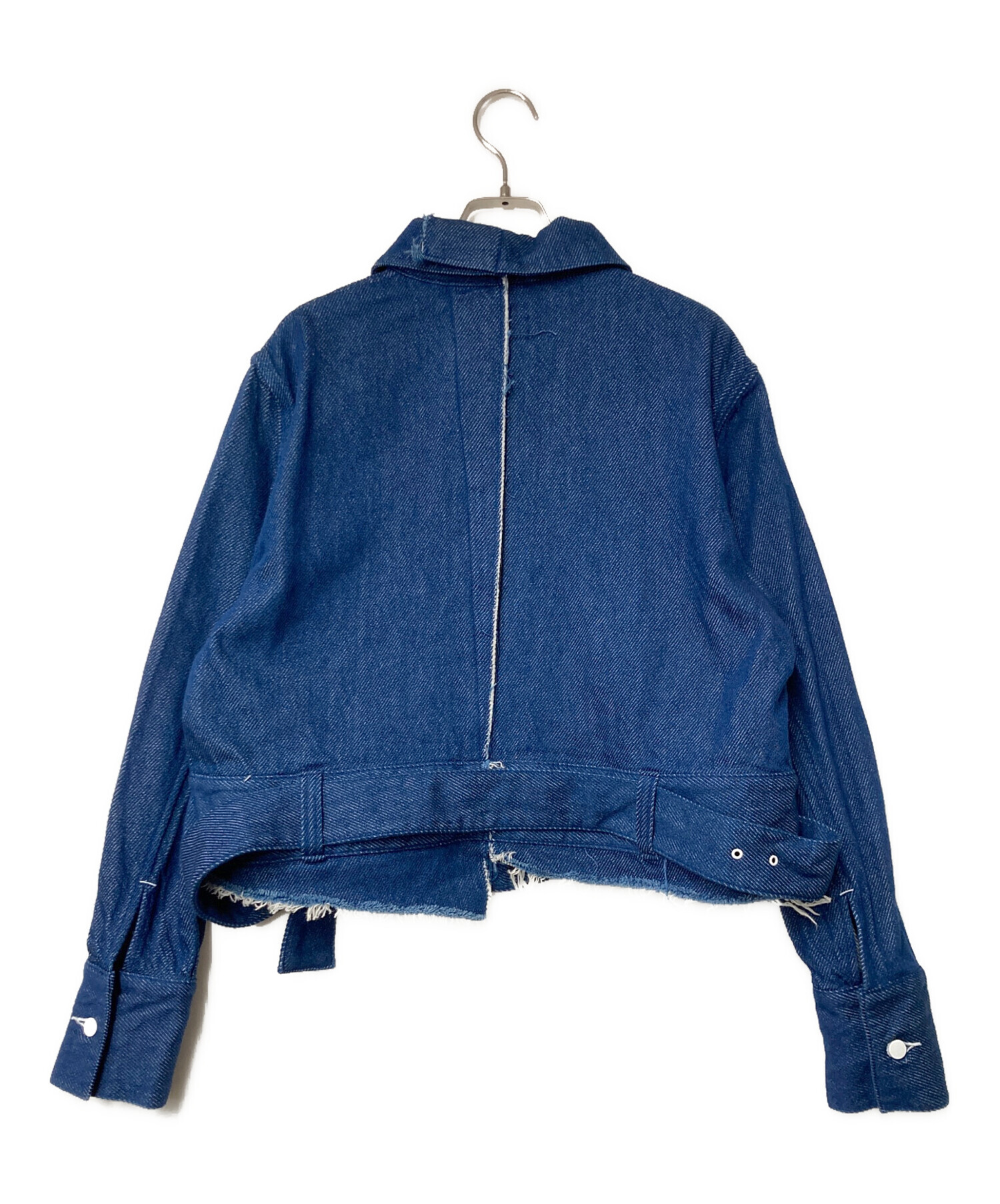 中古・古着通販】soduk (スドーク) cutting denim jacket インディゴ 
