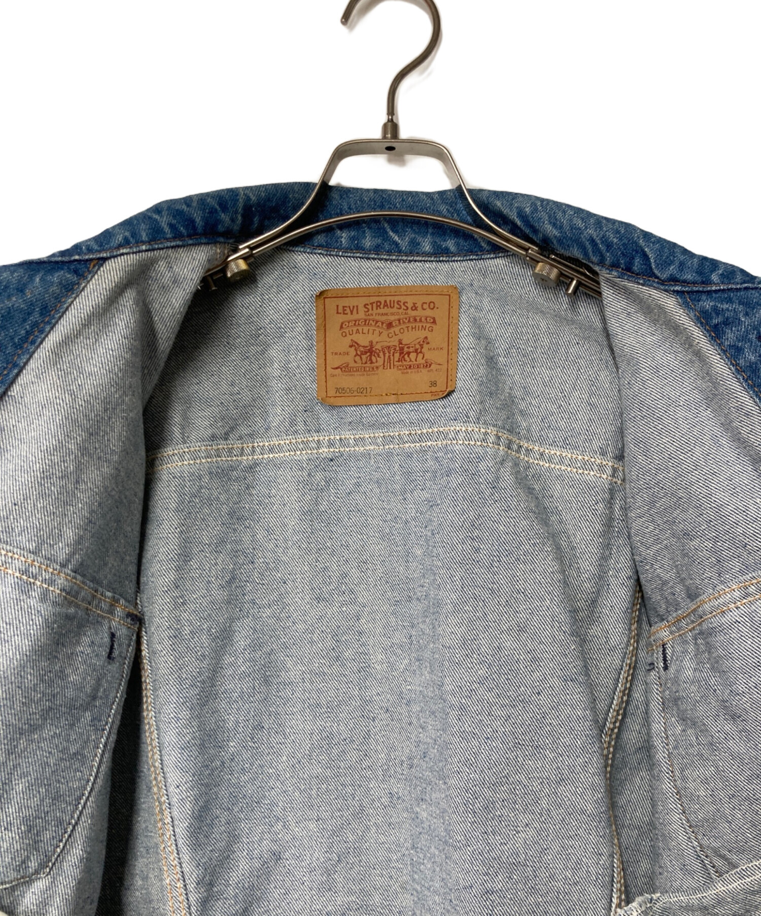 中古・古着通販】LEVI'S (リーバイス) 70506デニムジャケット