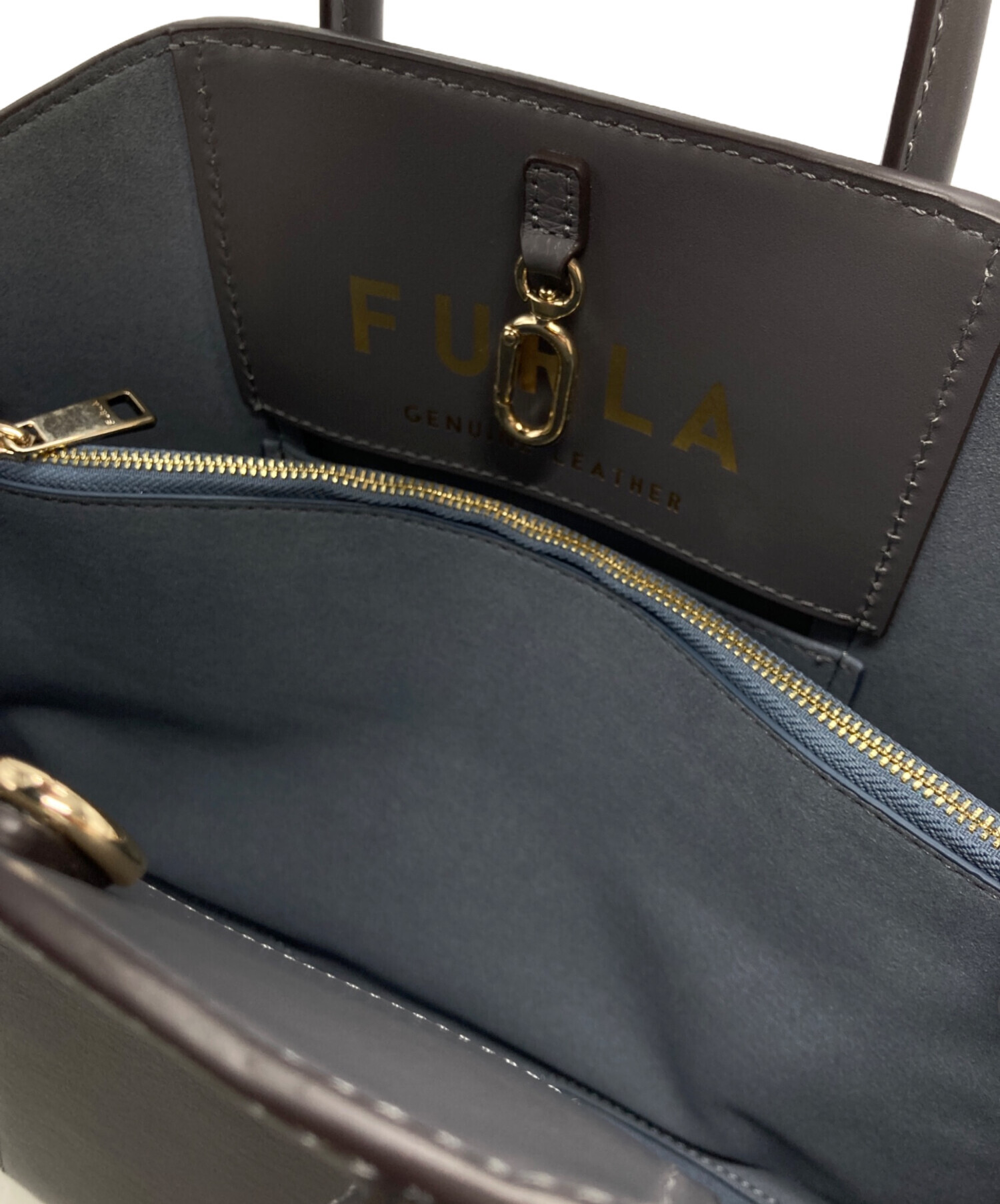 中古・古着通販】FURLA (フルラ) ミアステラ 2WAYバッグ グレー