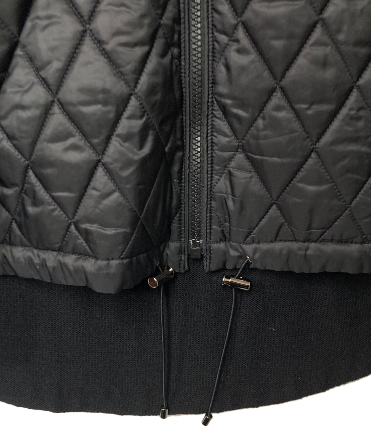 中古・古着通販】LEILIAN (レリアン) キルティング切替フーデッド