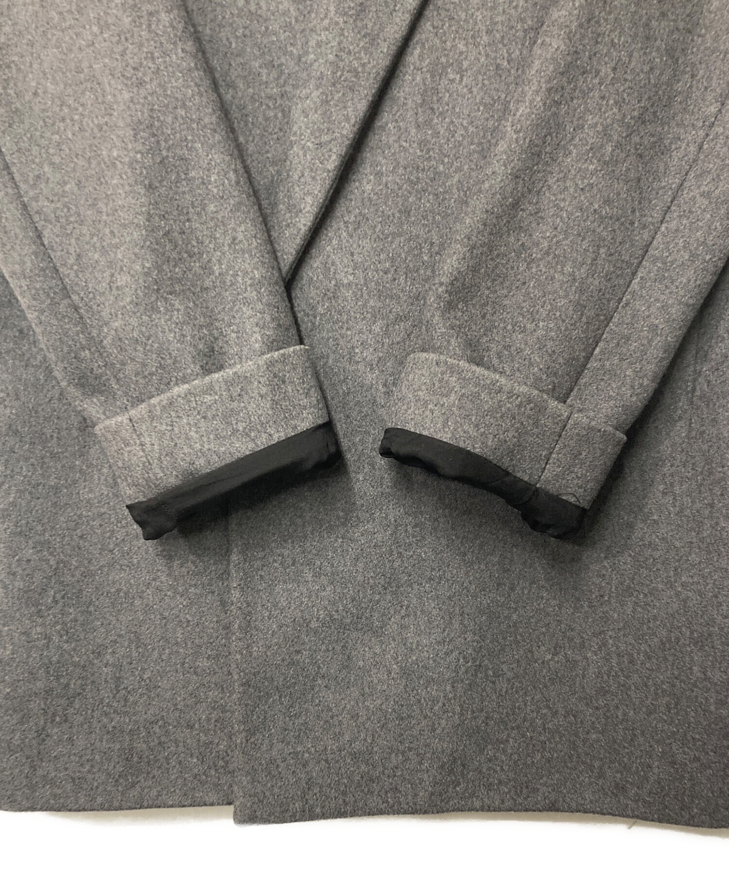 中古・古着通販】BALLY (バリー) カシミヤ混 トッパーコート グレー