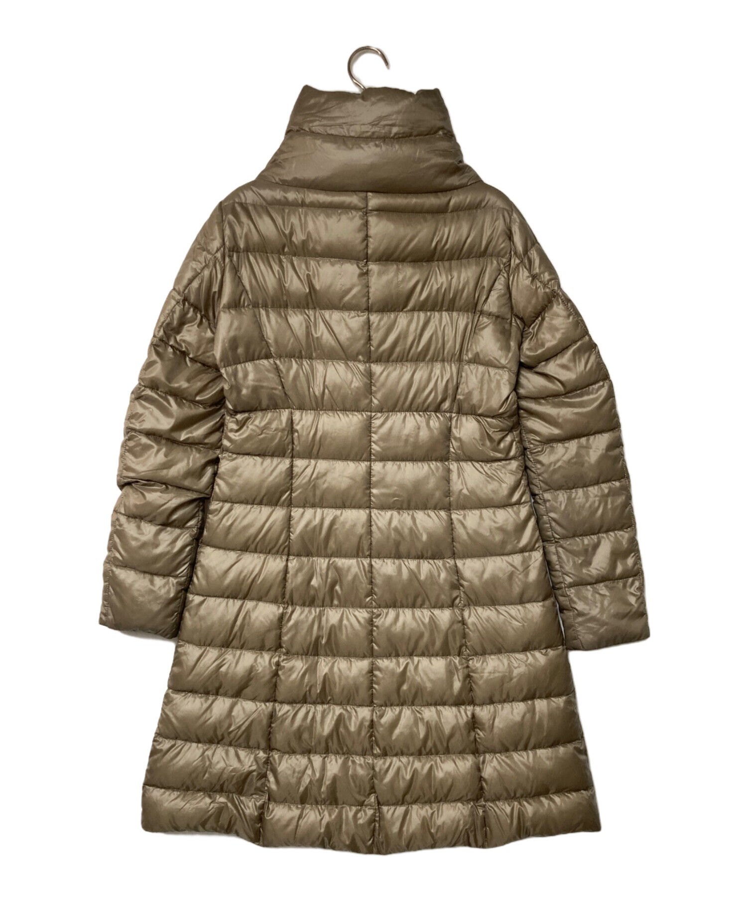 中古・古着通販】HERNO (ヘルノ) スタンドカラーダウンコート ベージュ