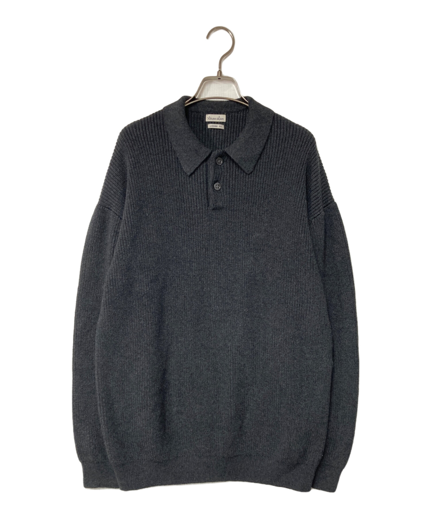 中古・古着通販】STEVEN ALAN (スティーブンアラン) CTN/CA POLOSHIRT 