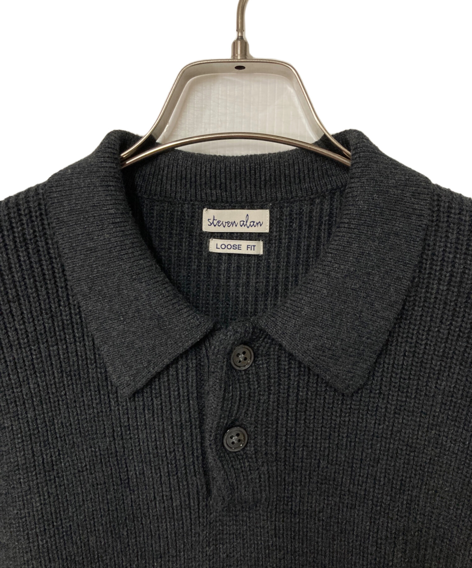 中古・古着通販】STEVEN ALAN (スティーブンアラン) CTN/CA POLOSHIRT 