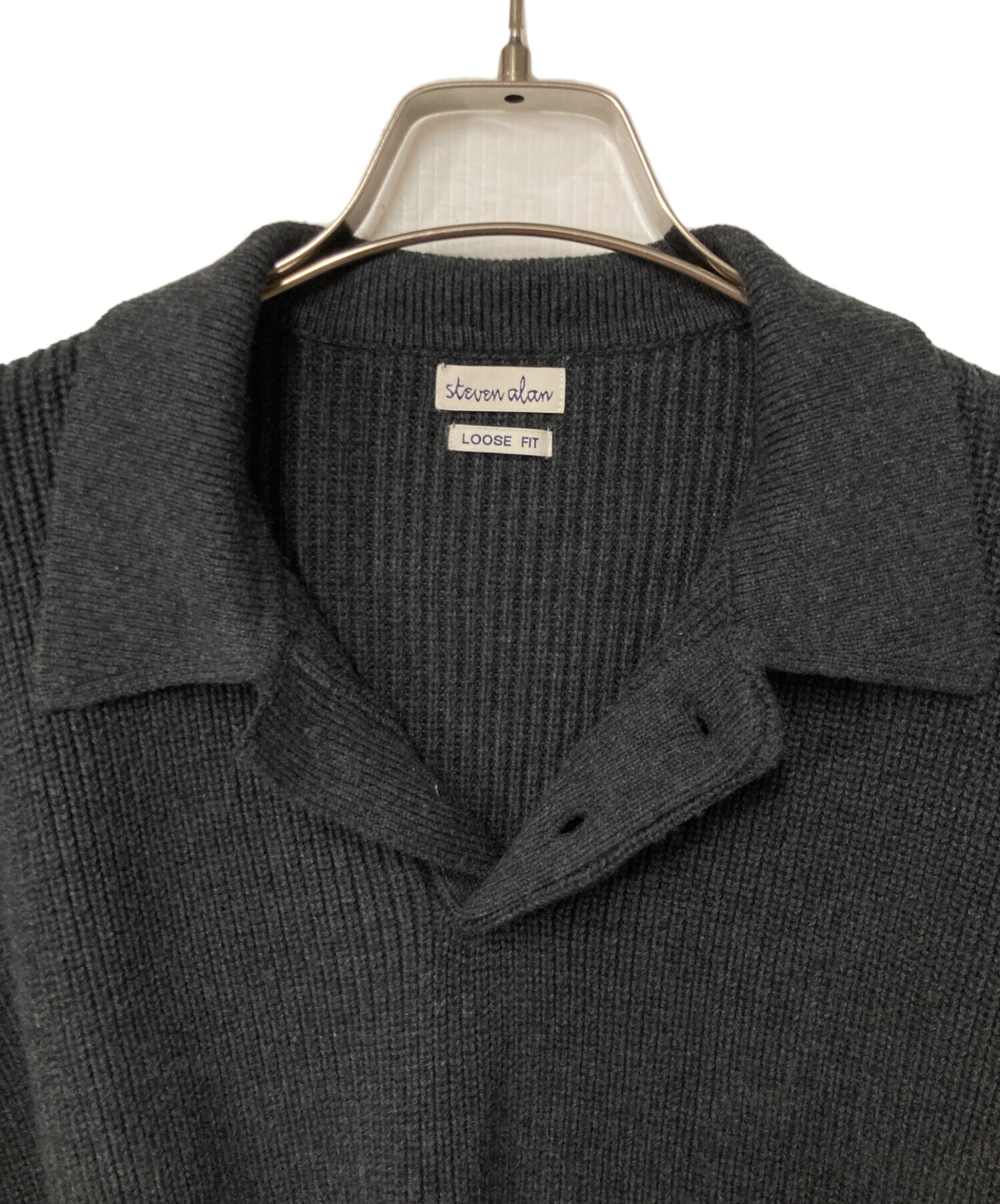 中古・古着通販】STEVEN ALAN (スティーブンアラン) CTN/CA POLOSHIRT 