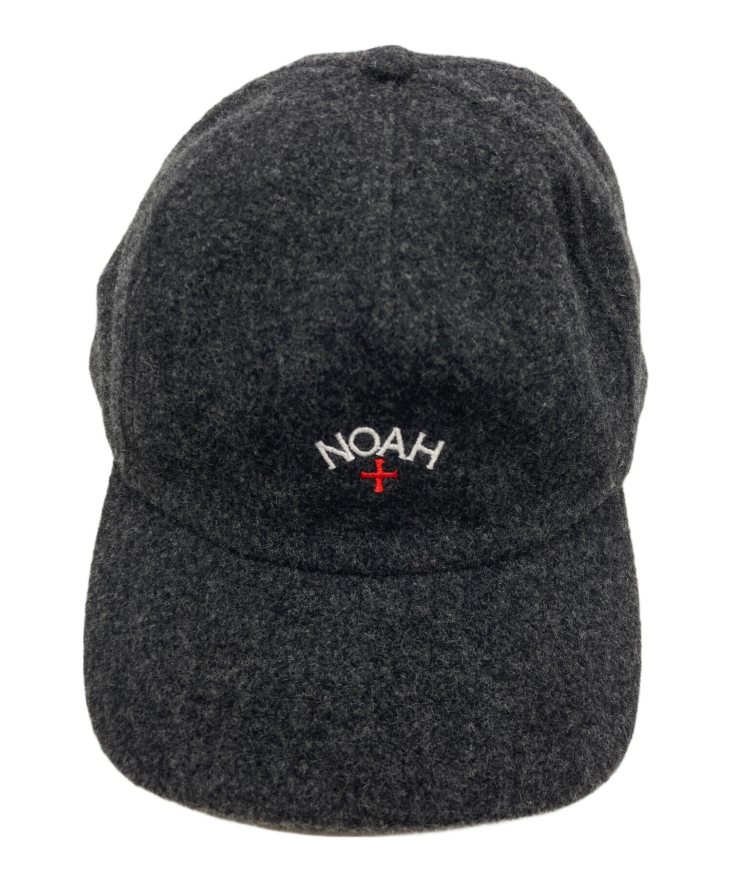 【美品】 通気孔付き レア NOAH ノア 赤 キャップ アメリカ製 中古・古着通販】Noah (ノア) キャップ レッド×ネイビー｜ブランド