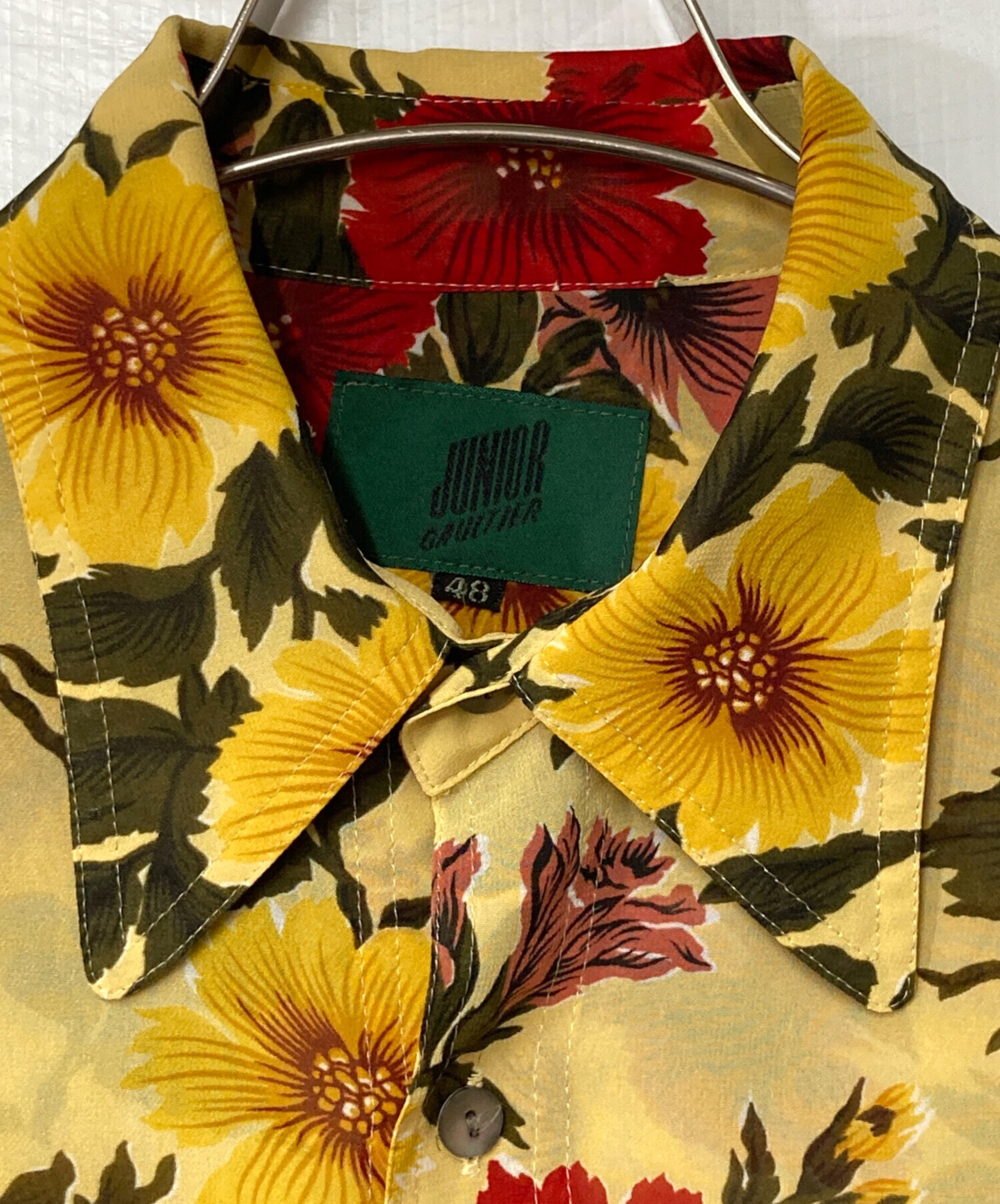 中古・古着通販】JUNIOR GAULTIER (ジュニアゴルチエ) 花柄シアー