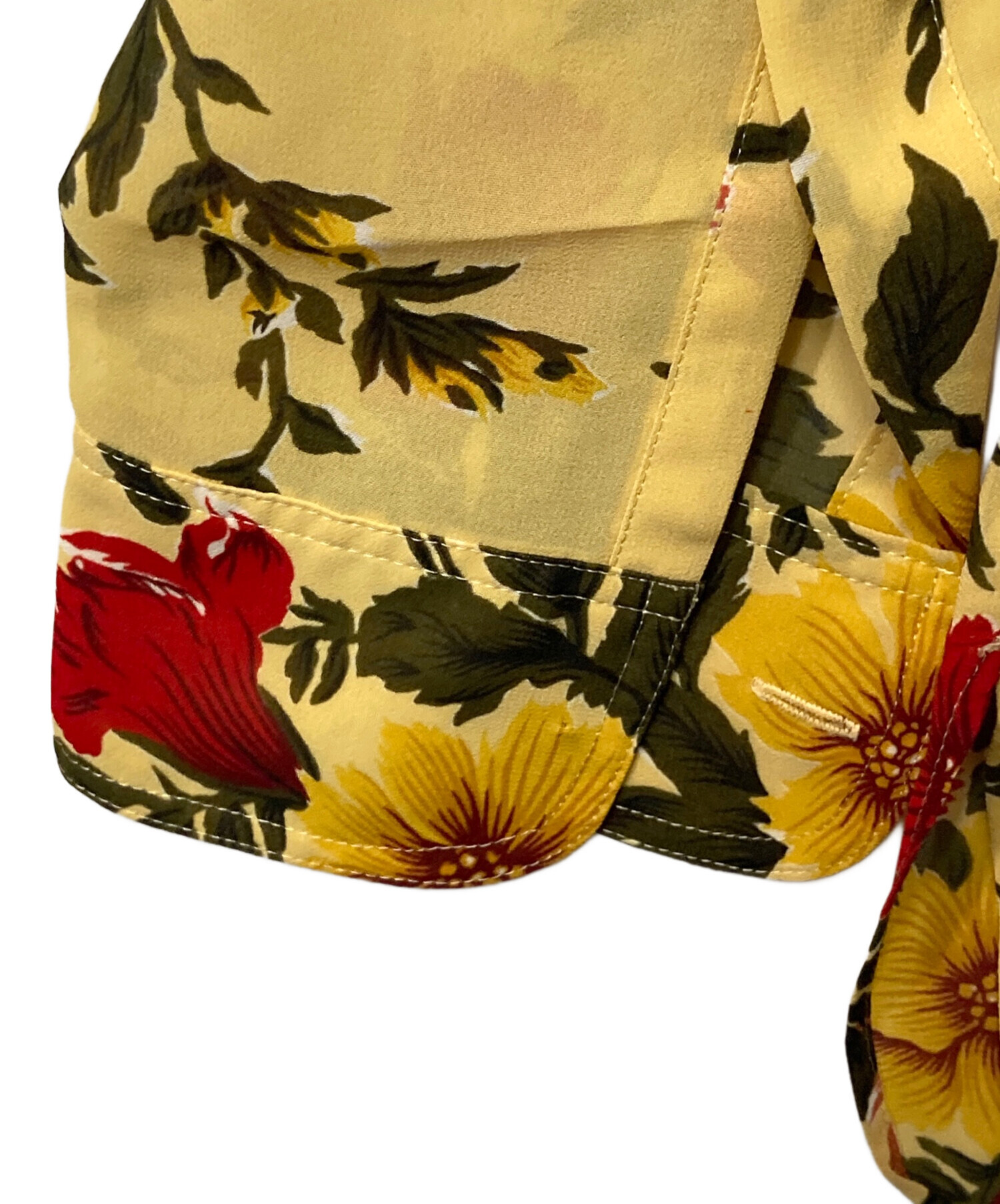 中古・古着通販】JUNIOR GAULTIER (ジュニアゴルチエ) 花柄シアー