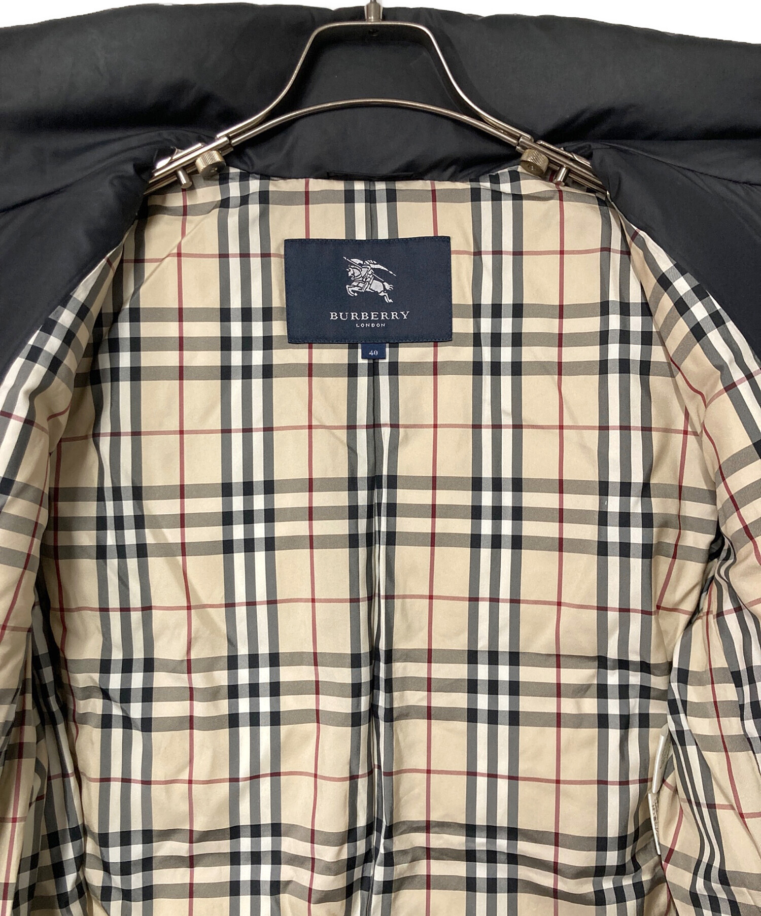 スーパーSALE限定 BURBERRY LONDON バーバリー ノバチェックダウン 