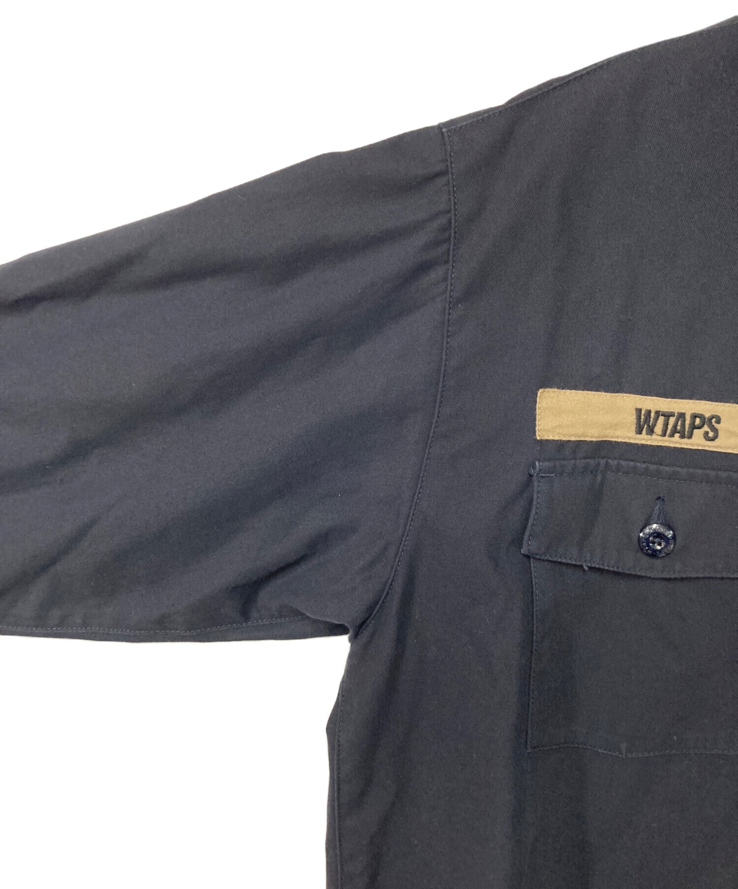 中古・古着通販】WTAPS (ダブルタップス) BUDS LS SHIRT ネイビー 