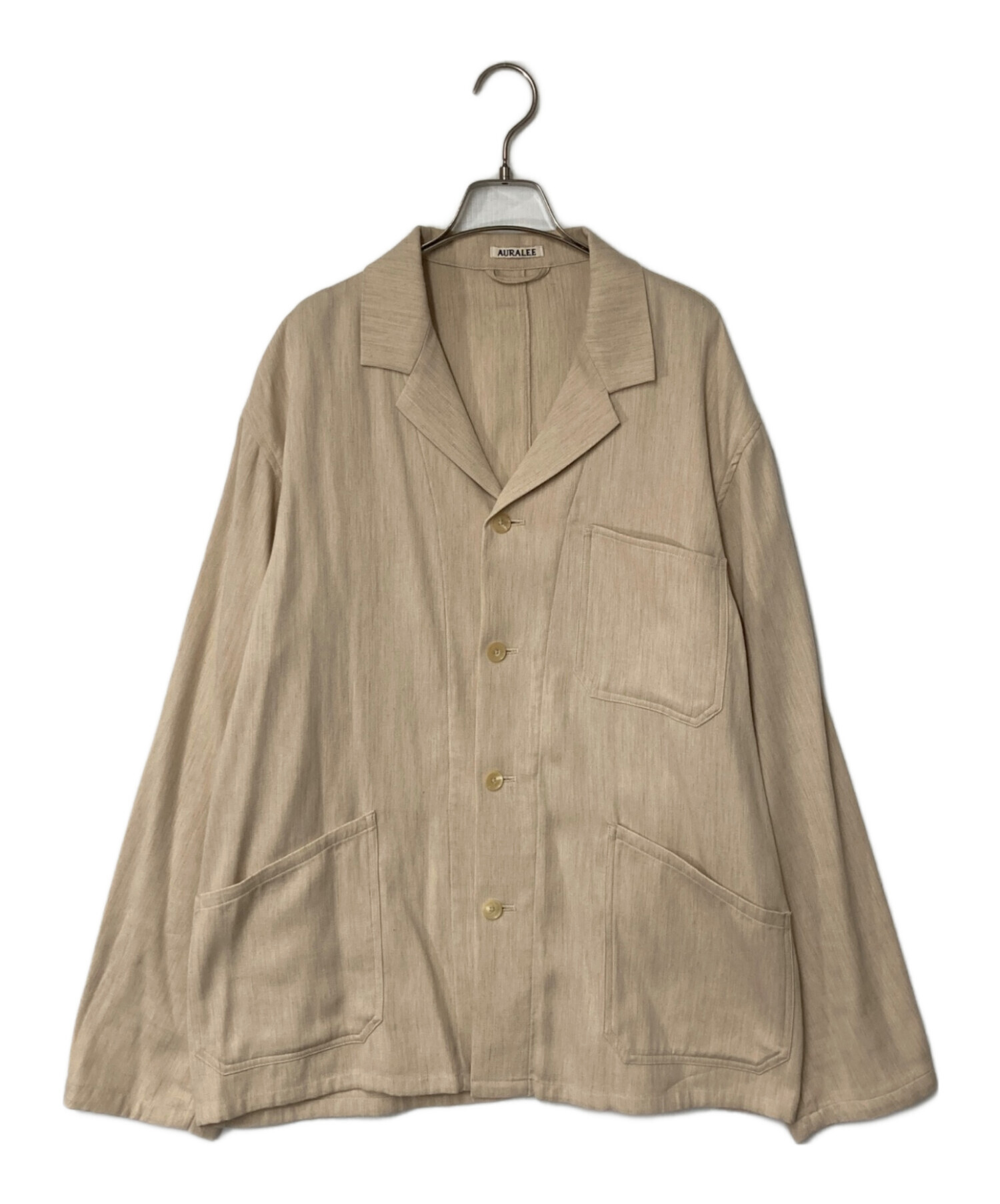 中古・古着通販】AURALEE (オーラリー) COTTON WOOL DOUBLE CLOTH
