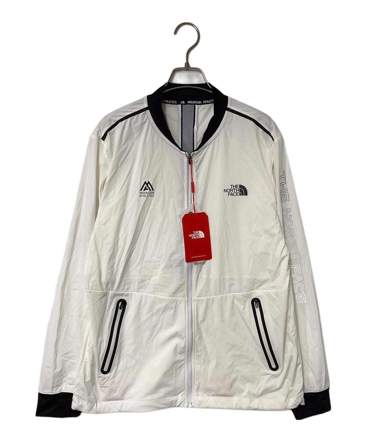 中古⭐︎140サイズ　ノースフェイス　ホワイト　白ボアジャケット　ジップアップ THE NORTH FACE（ザ ノースフェイス） 【並行輸入品】 ノースフェイス