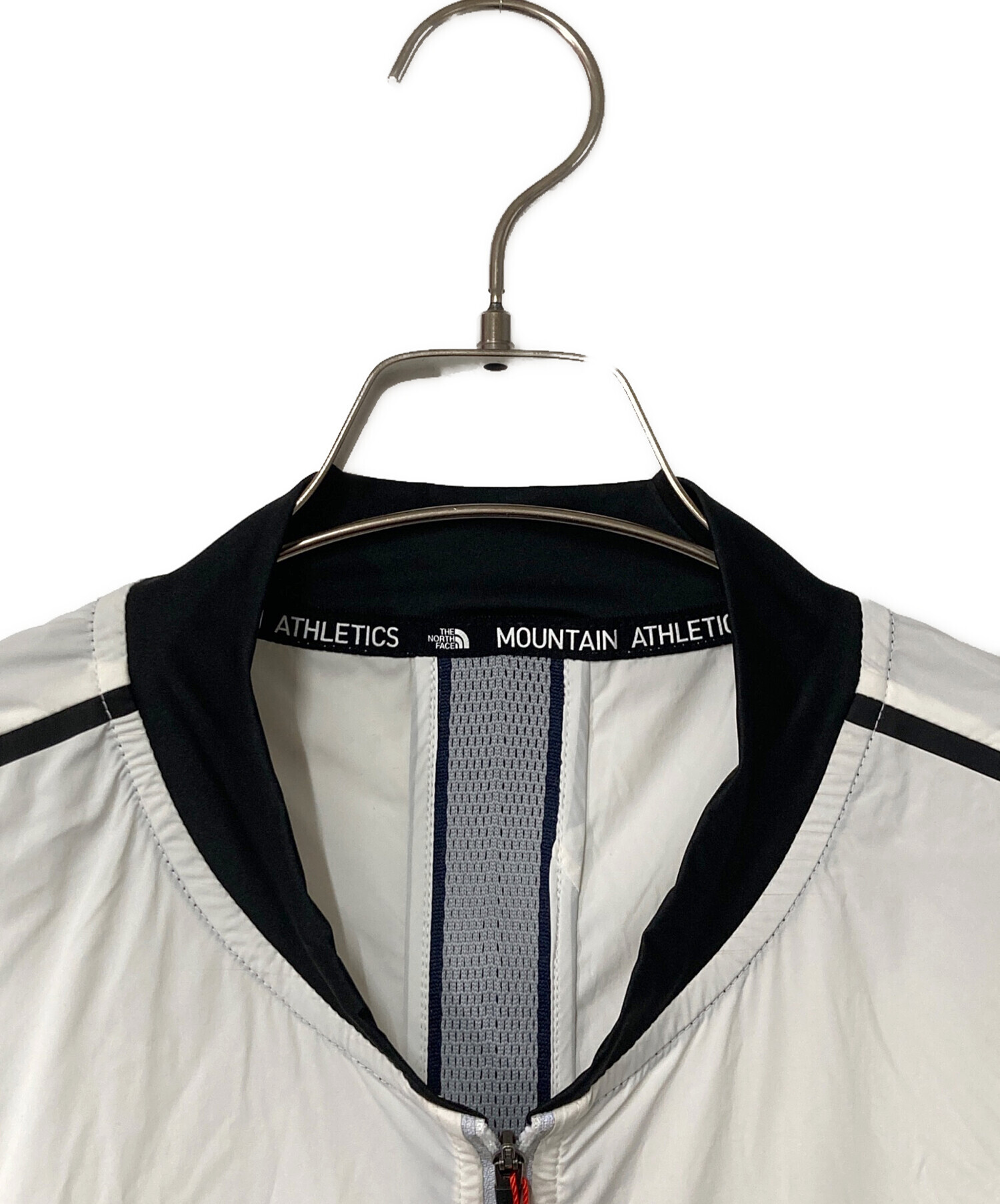 【美品・希少】ザ・ノースフェイス ジップアップ ライトジャケット 白 Lサイズ 中古・古着通販】THE NORTH FACE (ザ ノース フェイス) ジップアップ